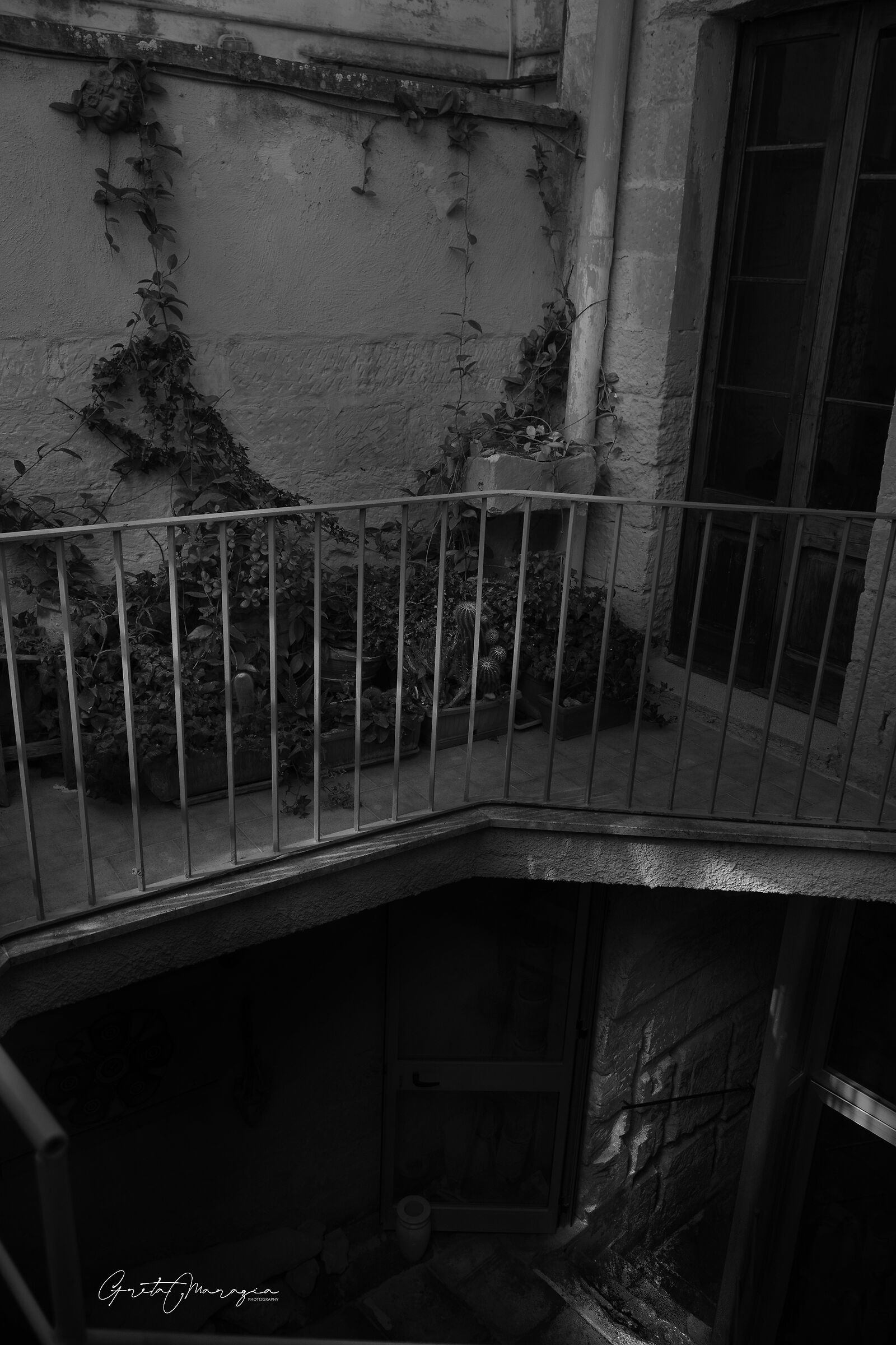 Interior balcony - Faggiano Museum of Lecce
