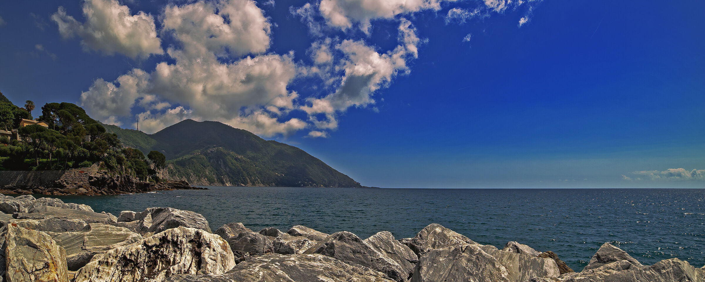 Punta chiappa all'orizzonte