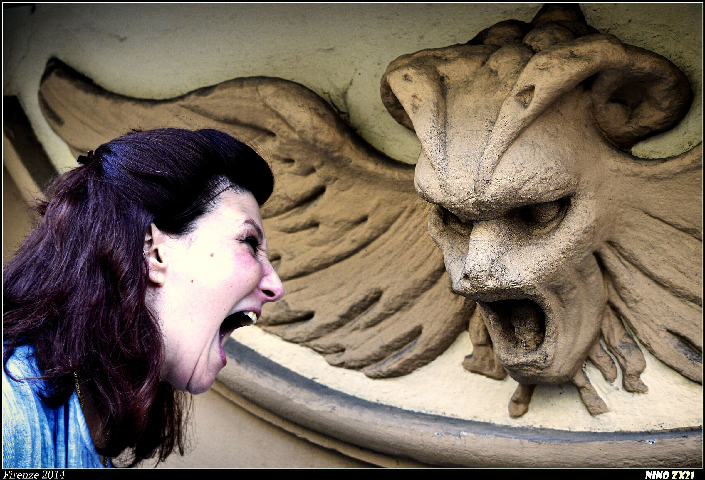 Don't make my lady angry...