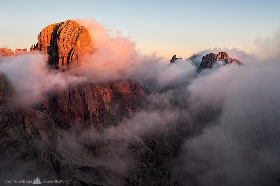 Last light from Paradise