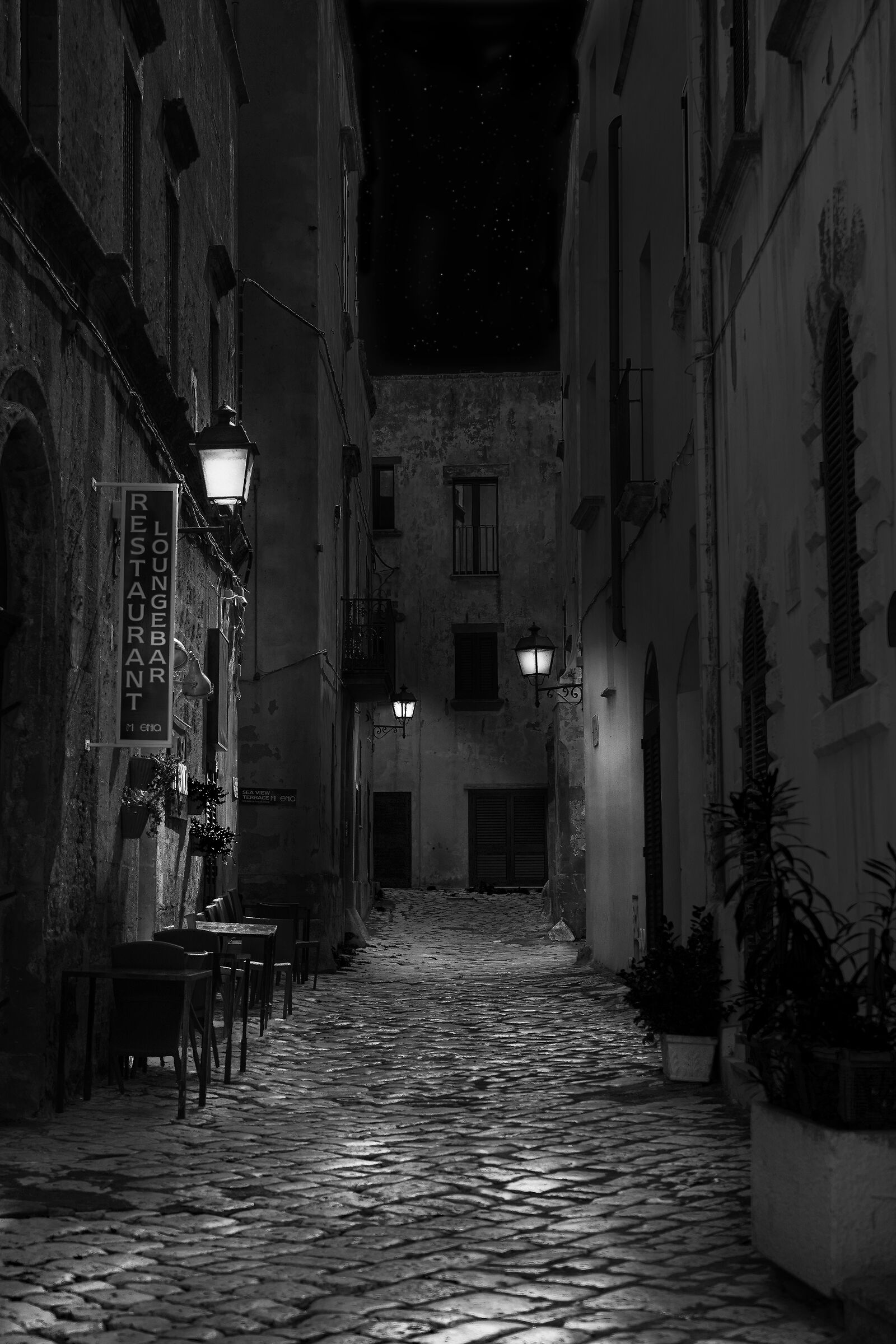 night alley
