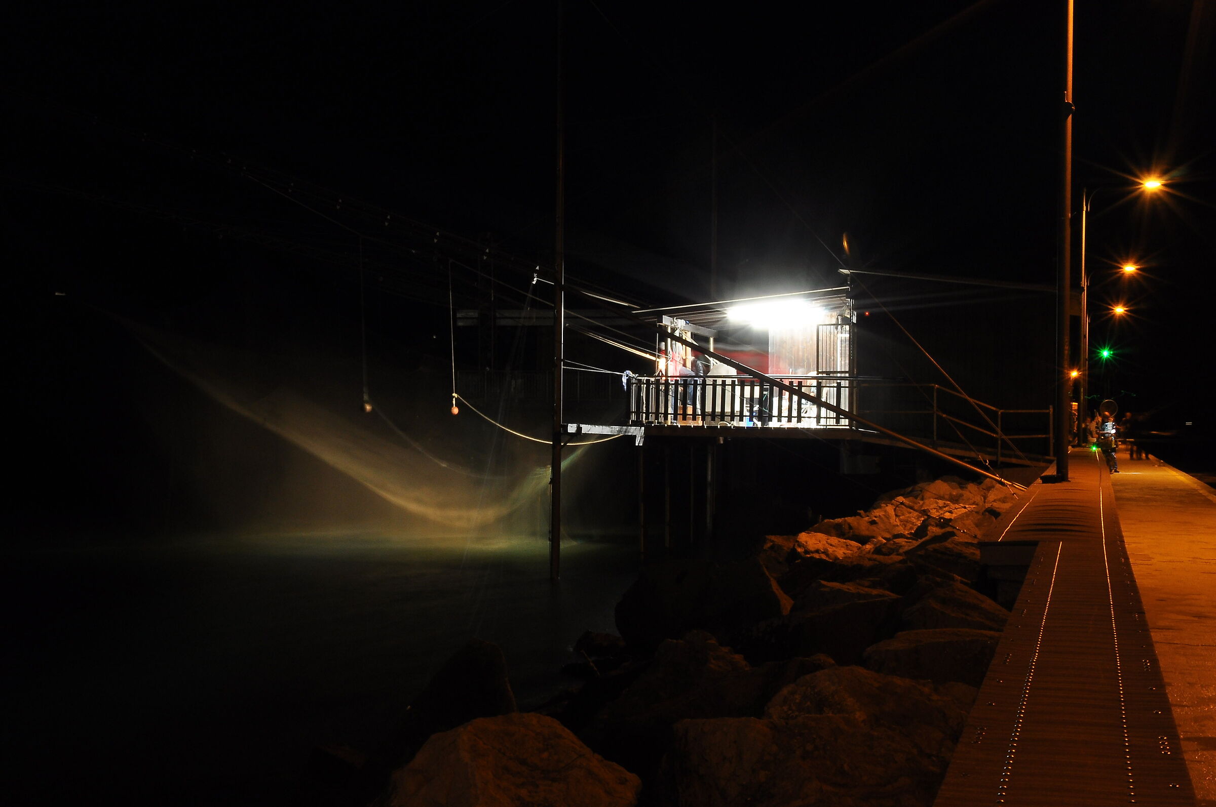 In the silence of the evening