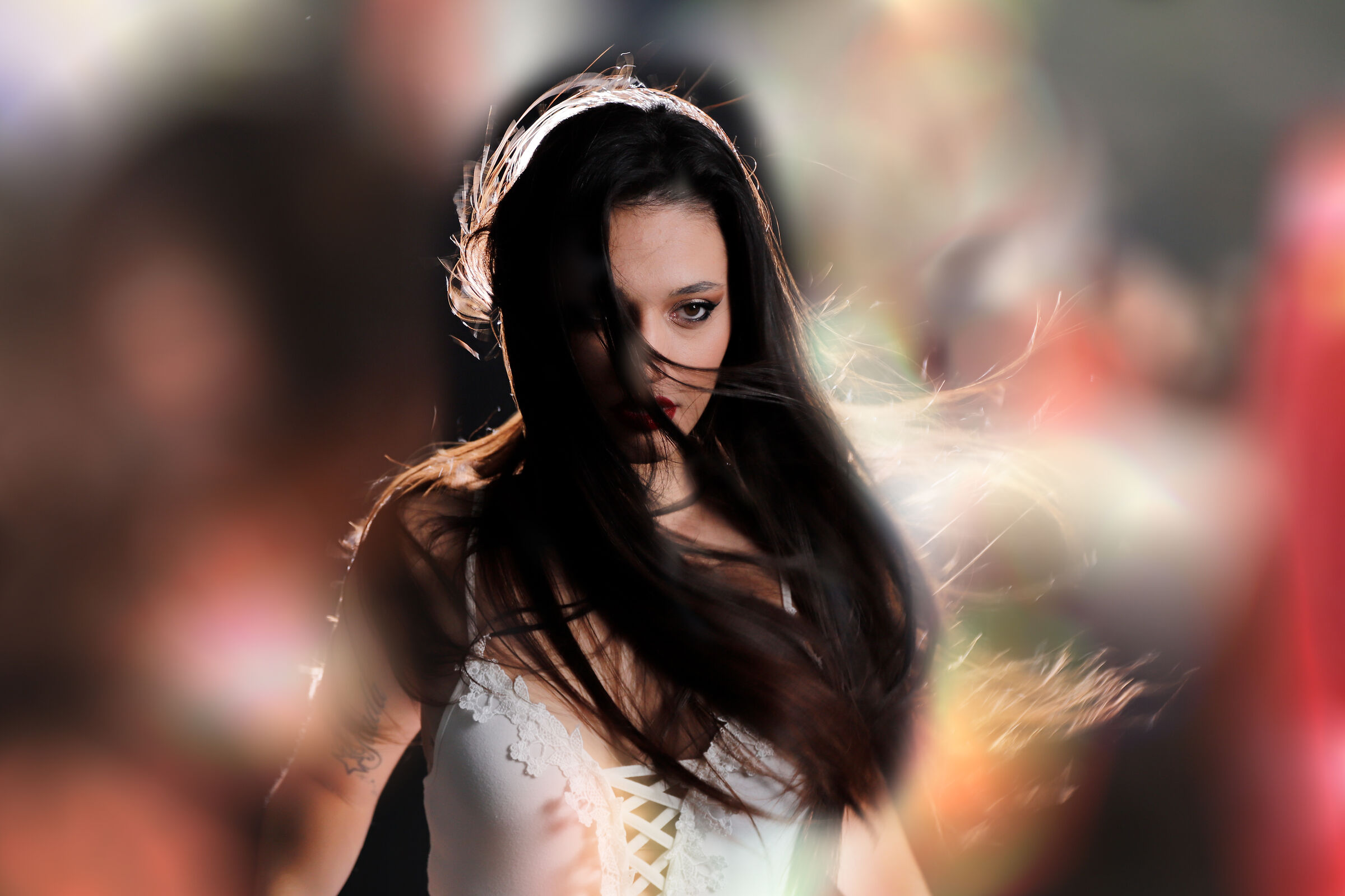 giochi di luci soffuse