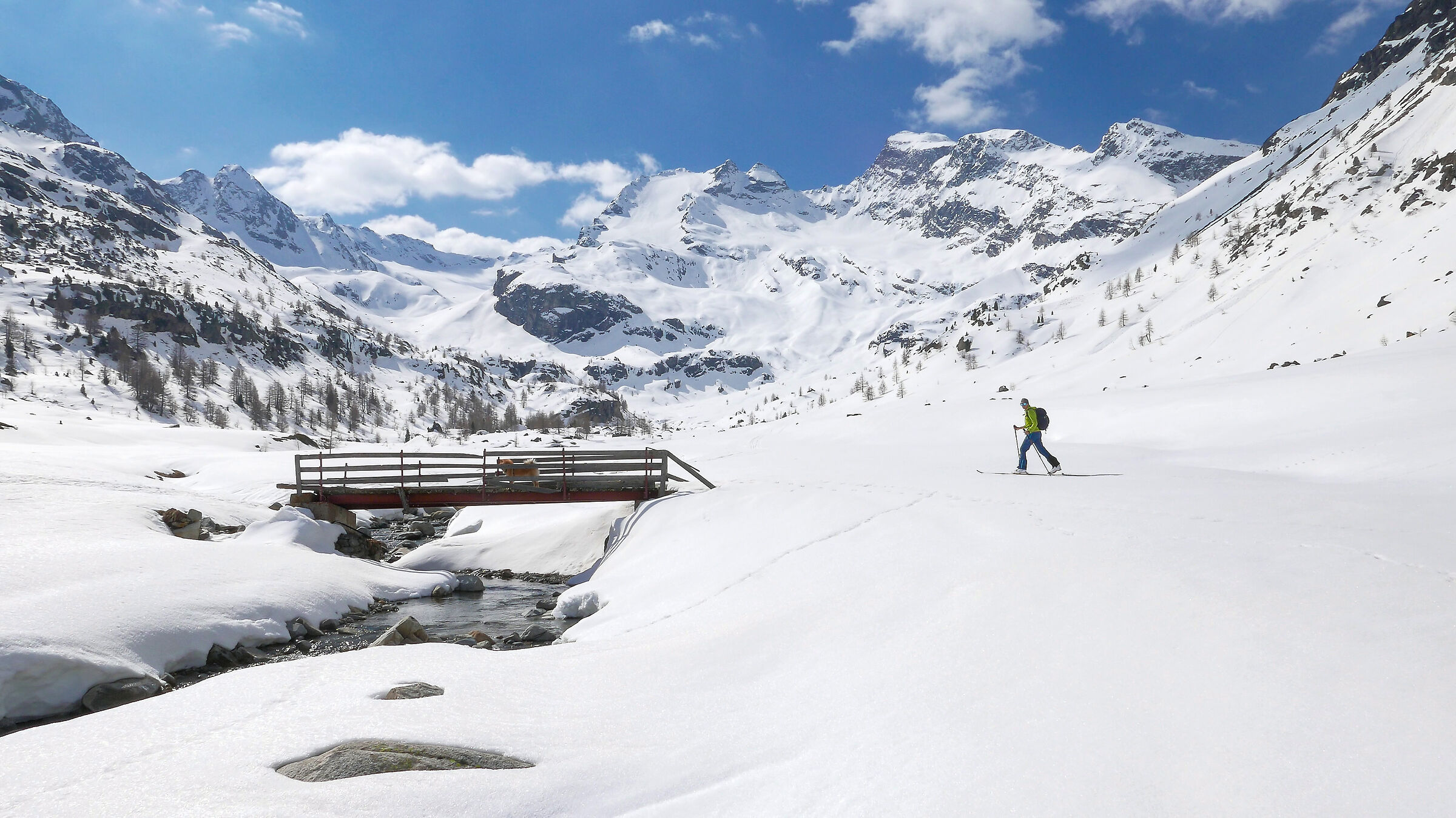 snowshoeing in Val Viola