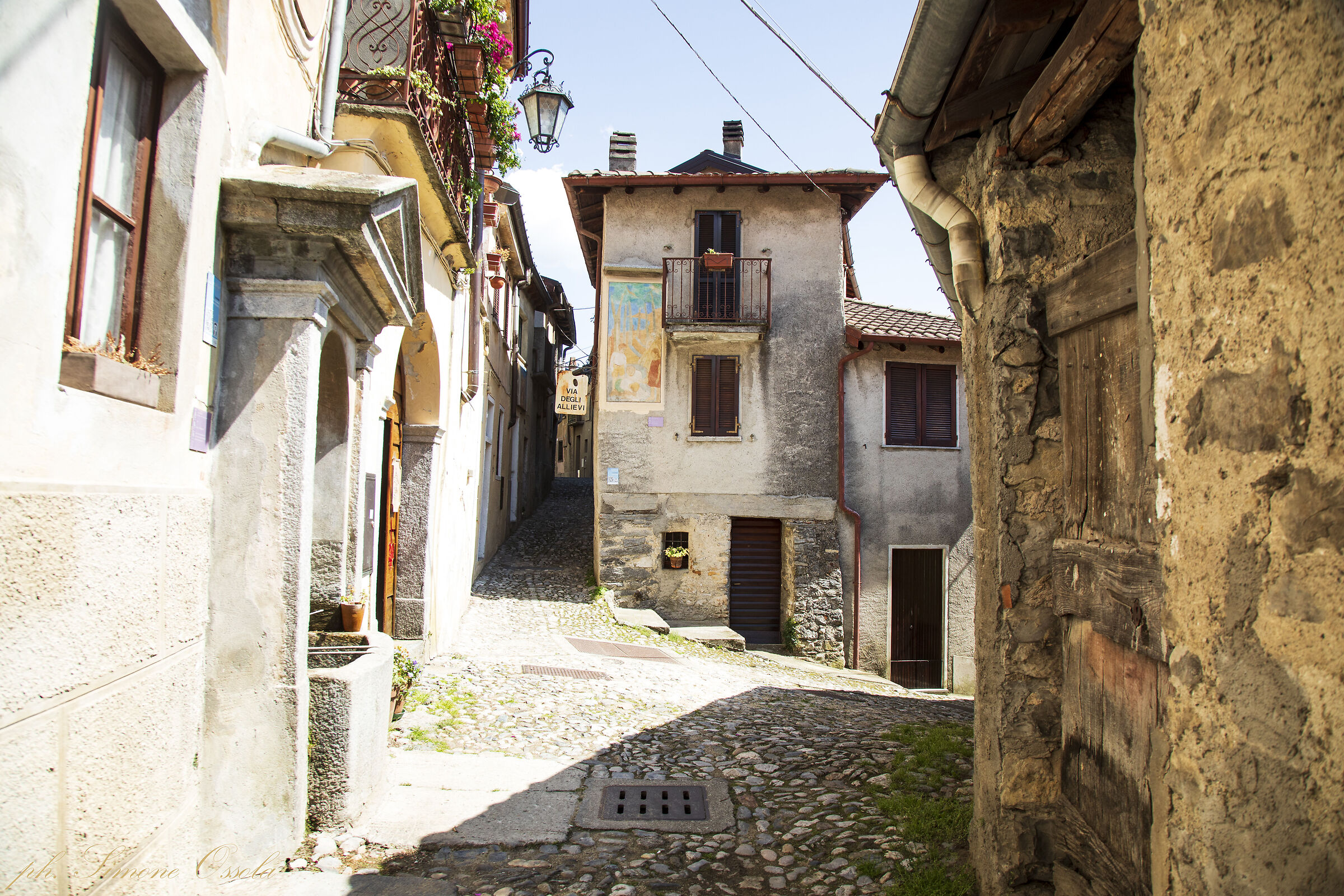 Arcumeggia - Via degli Allievi