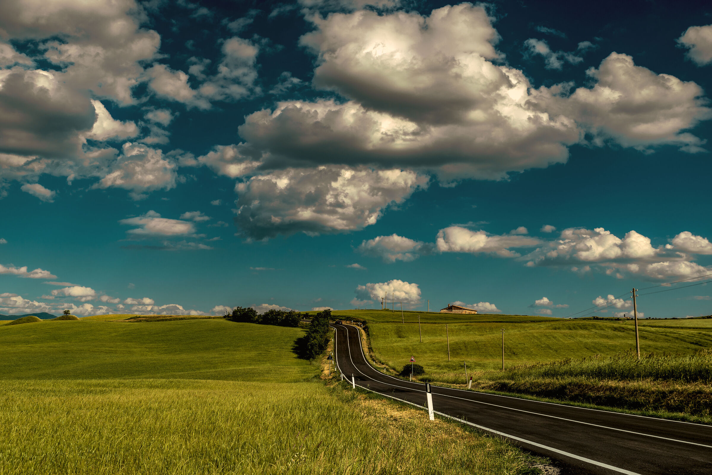 strade nella val d'orcia