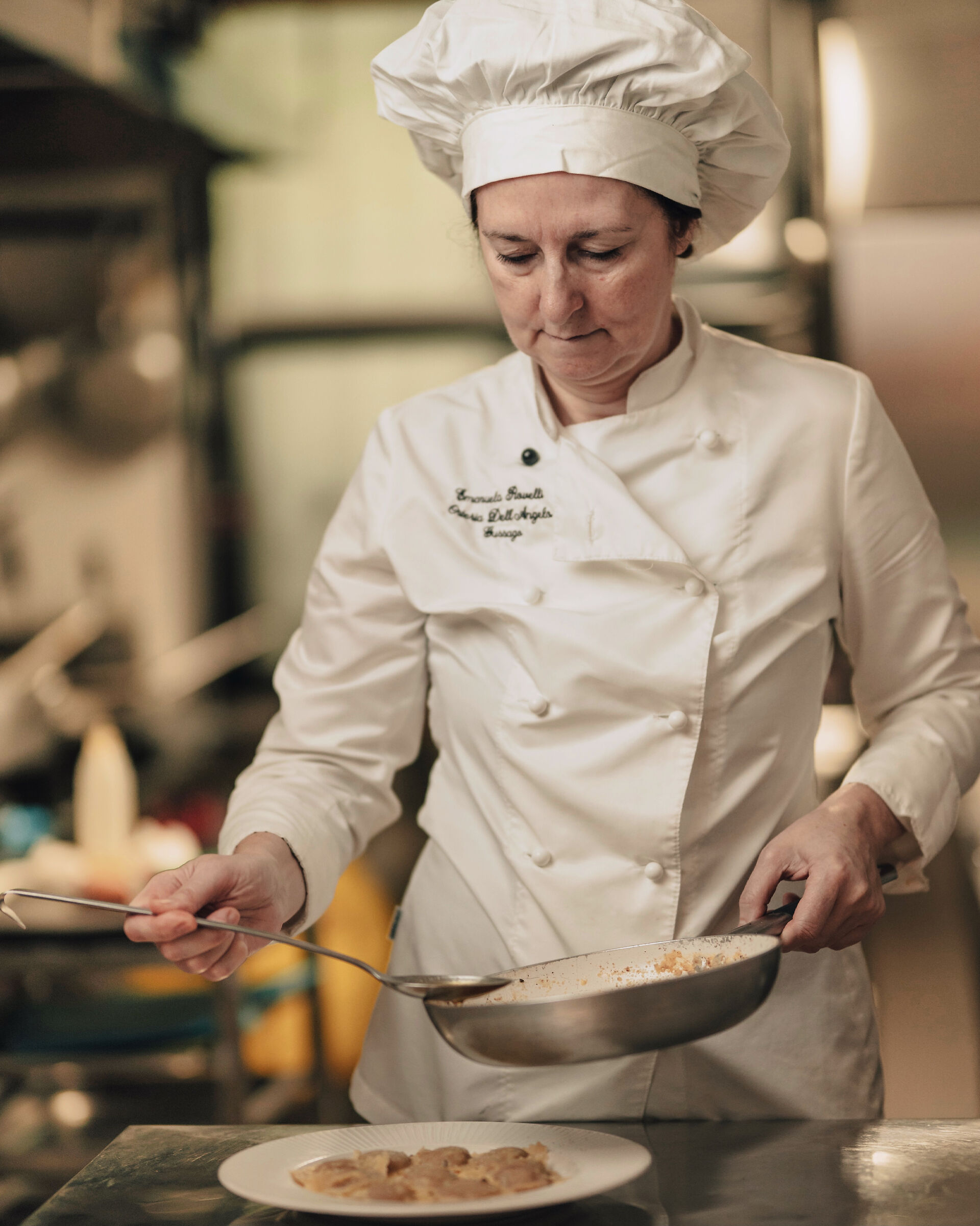 And the dish is served