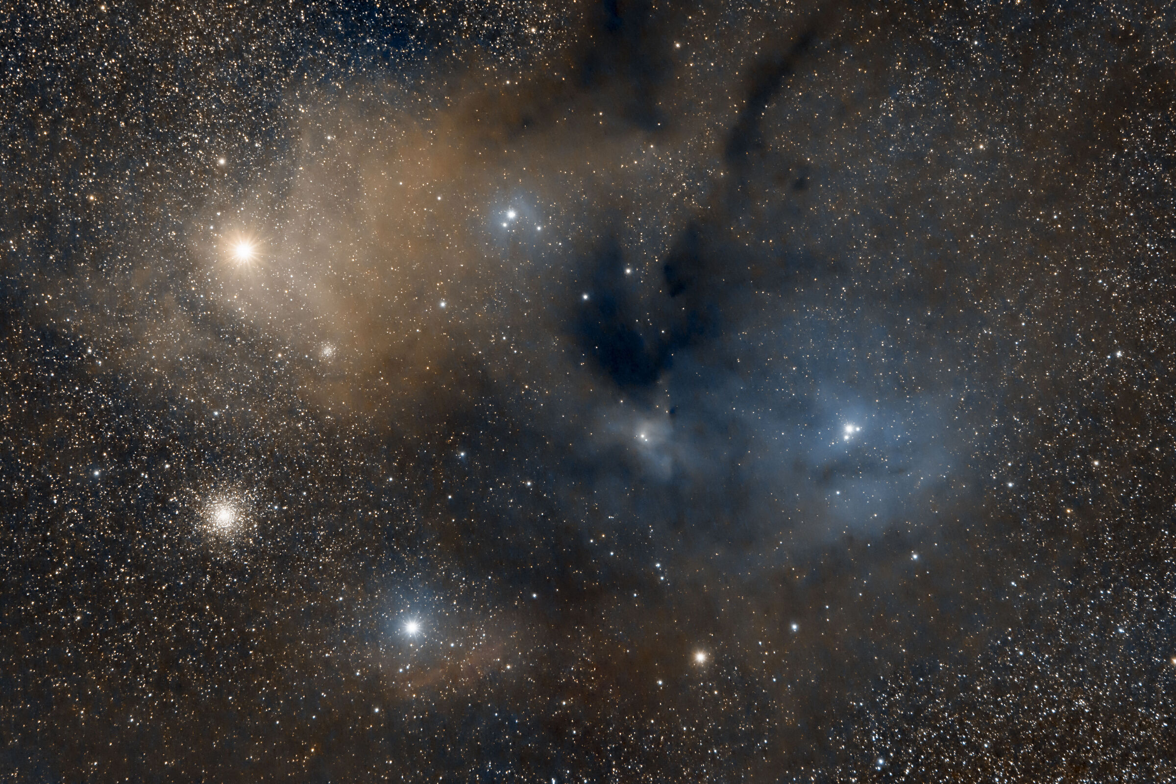 Rho Ophiuchi Nebula Ic4604