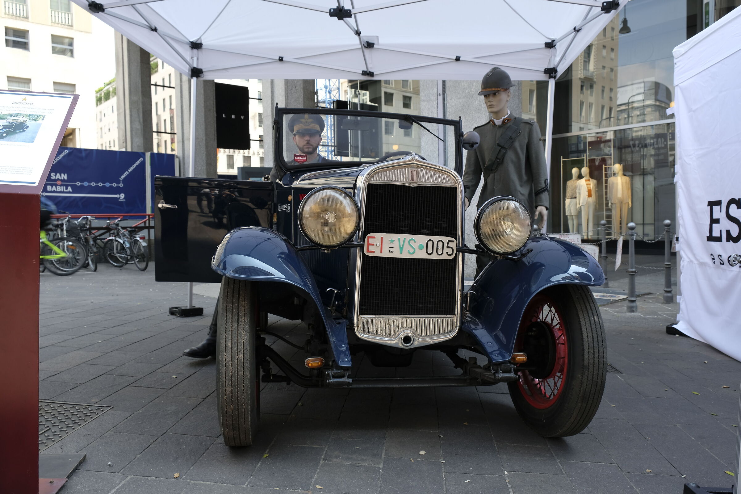 Fiat Balilla 508 Spyder Esercito Italiano