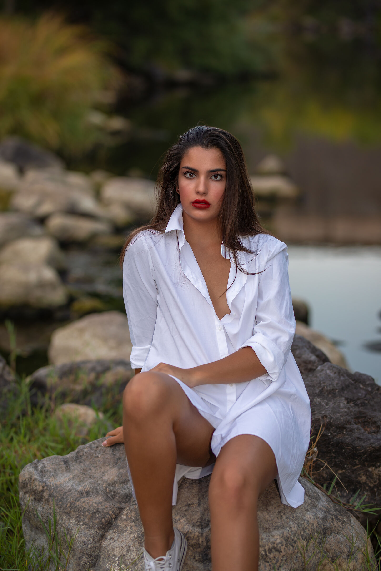 Uno sguardo in riva al lago