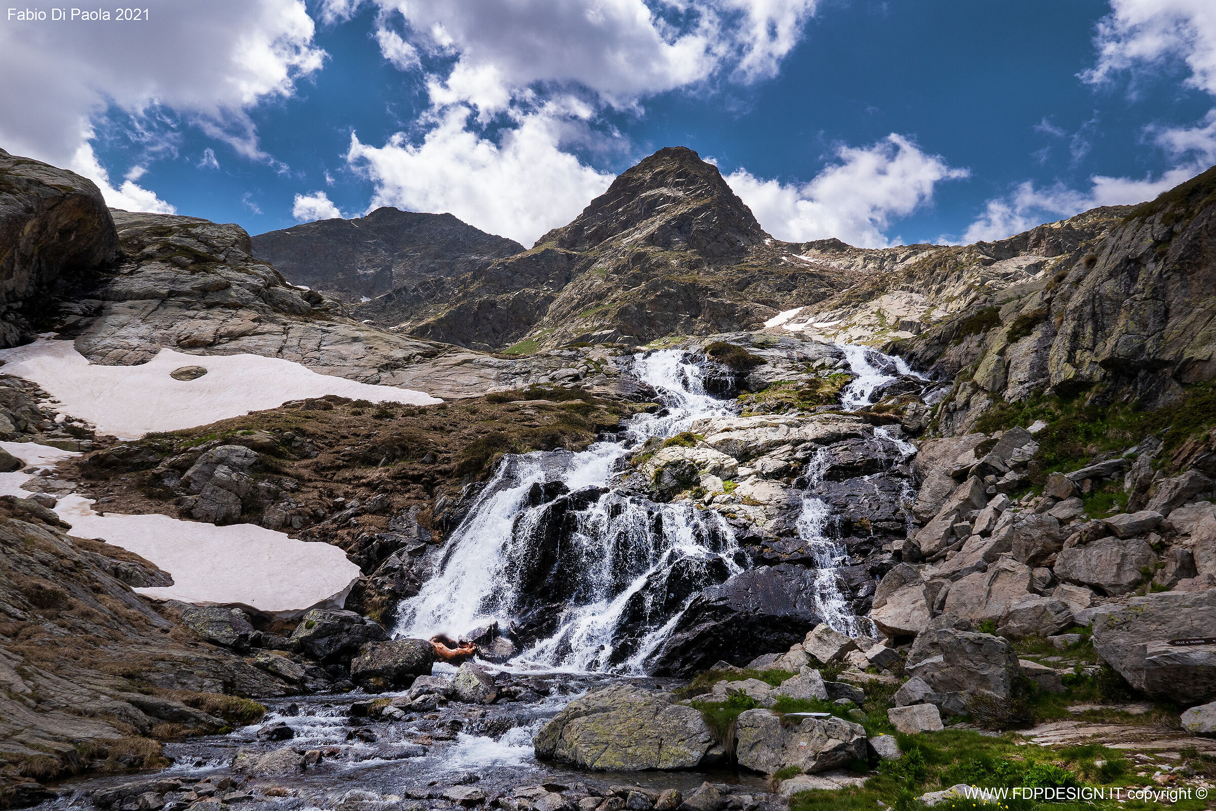 Cascata Lago Superiore della Sella