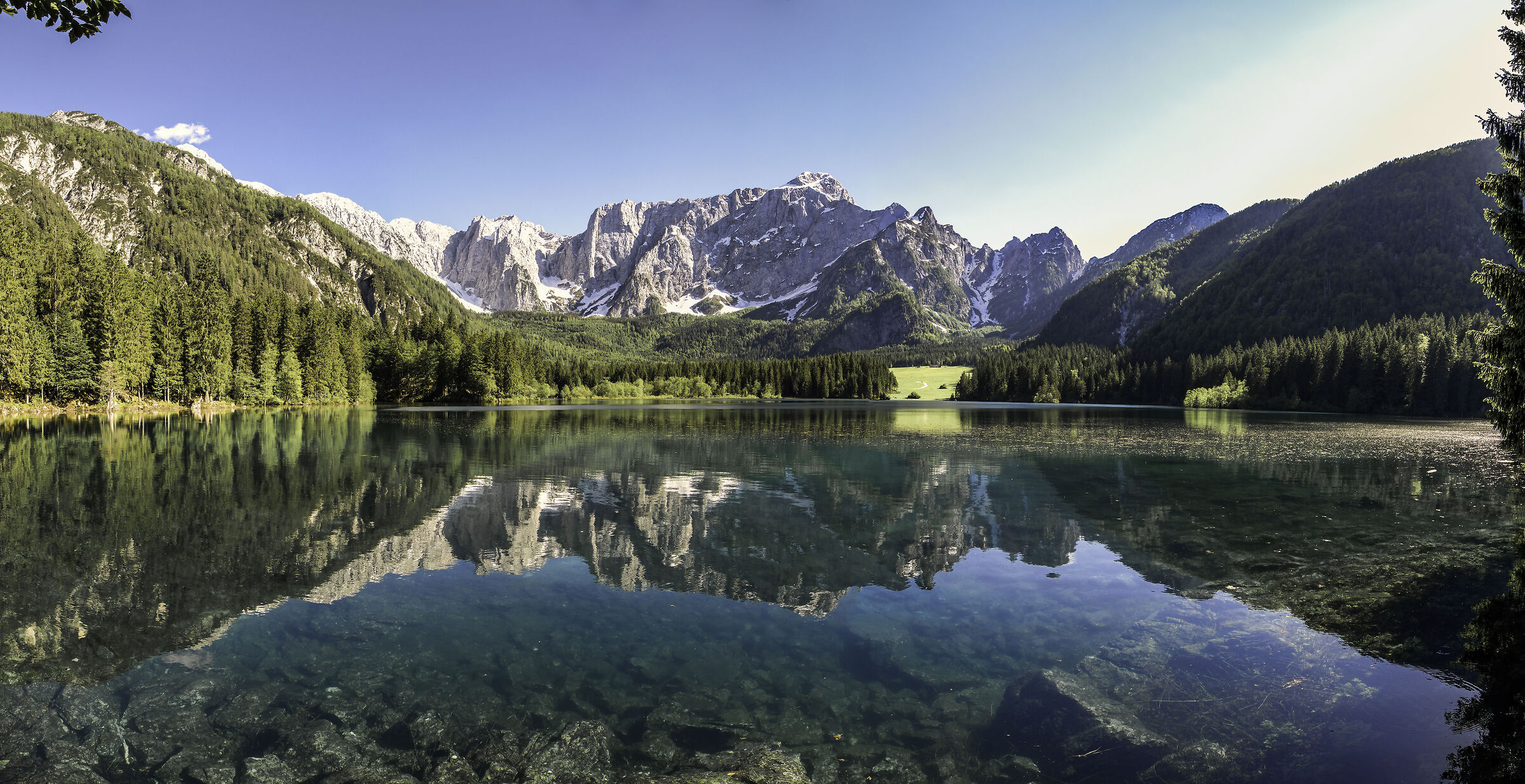 Lago superiore di Fusine