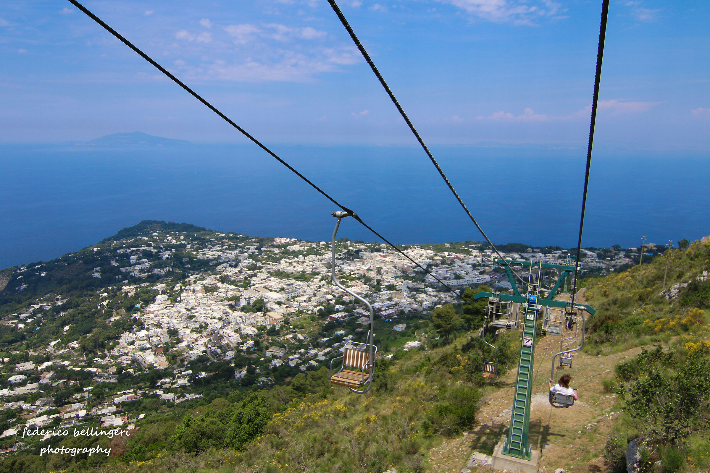 Monte Solaro - discesa in seggiovia