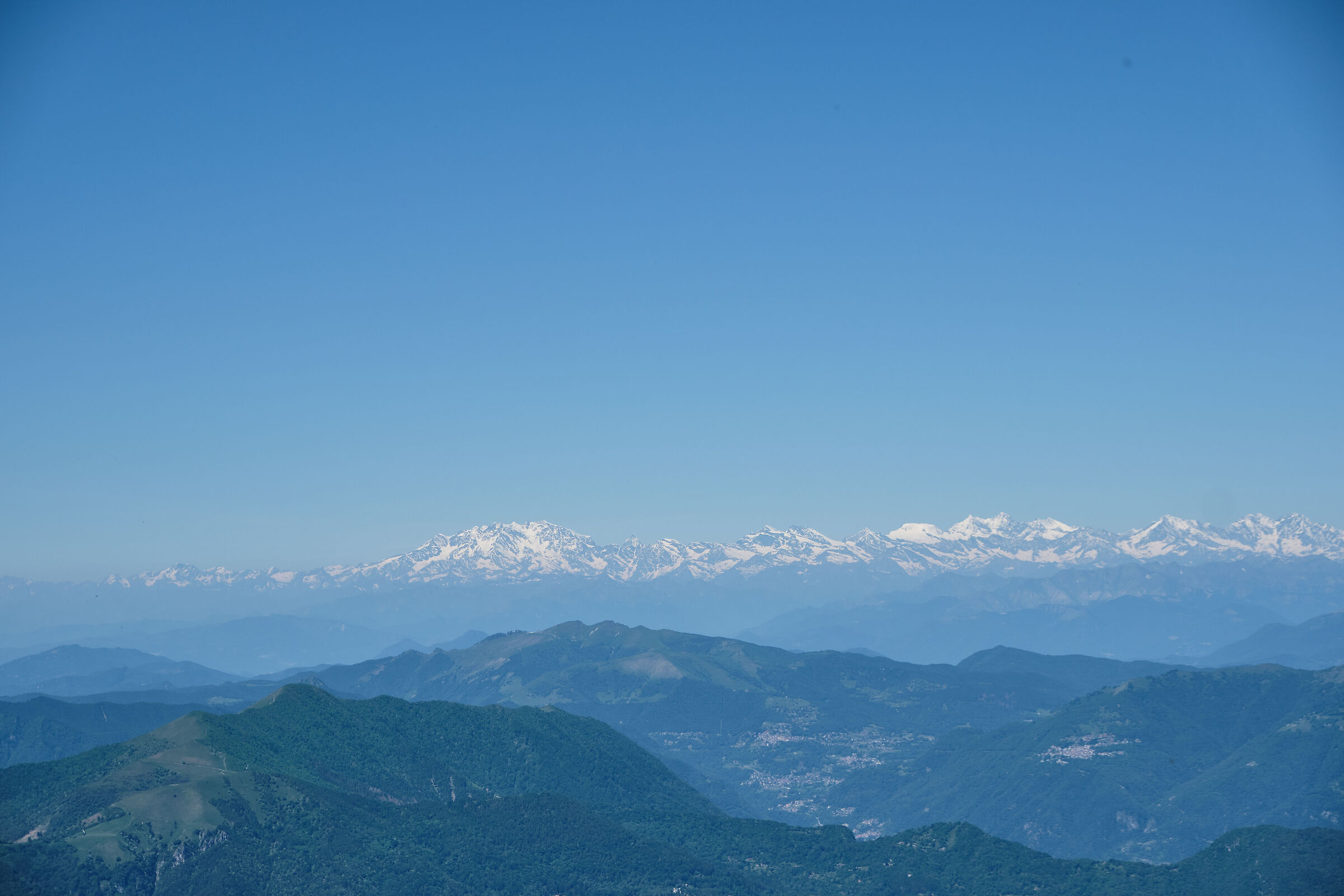Monte Rosa dalla Grignetta