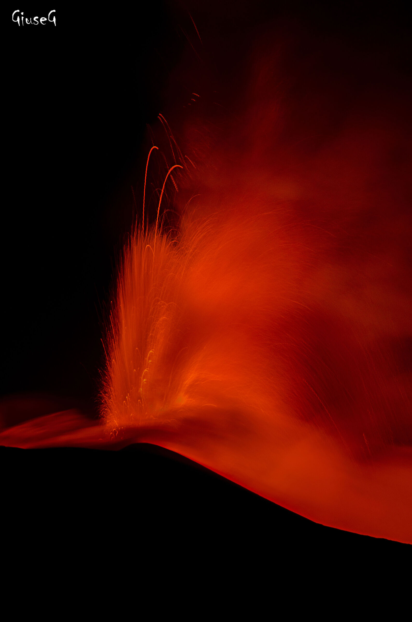 Paroxysm of June 12, seen by Bronte