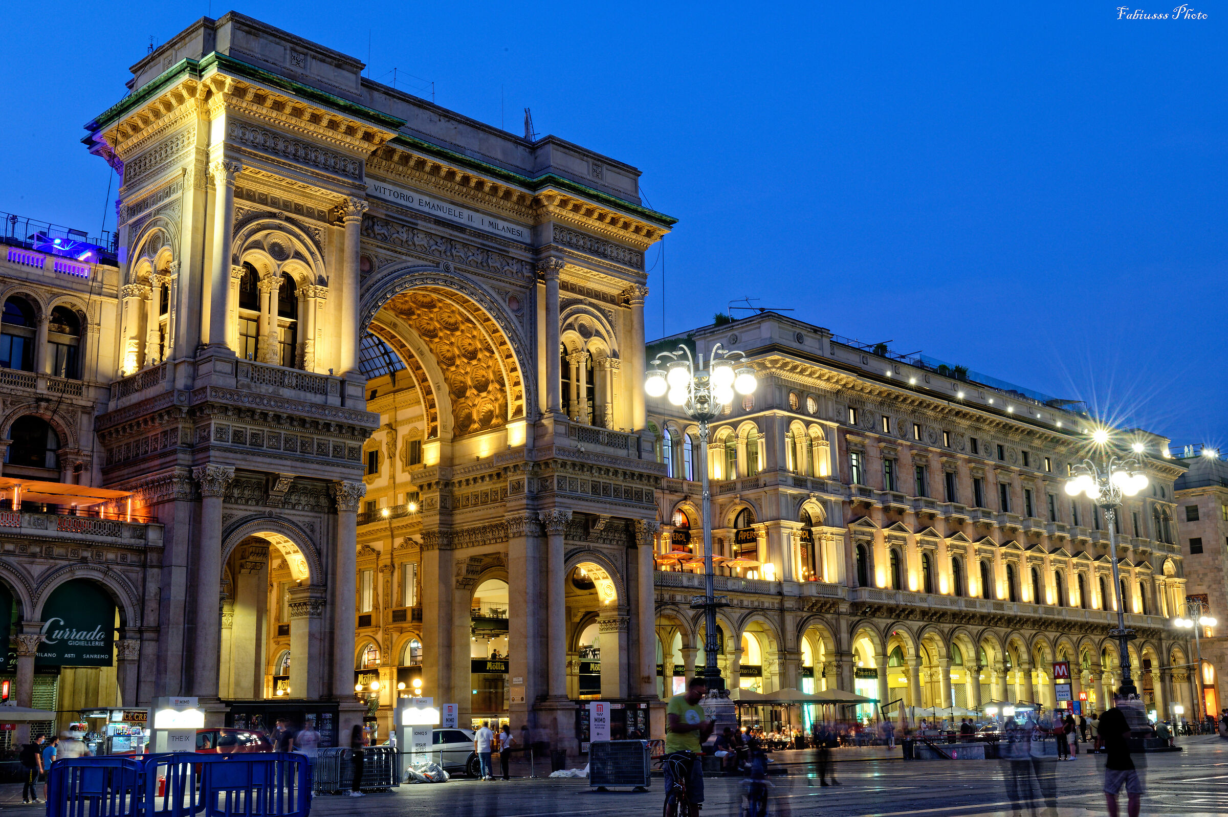 Finalmente un po' di gente in giro.....