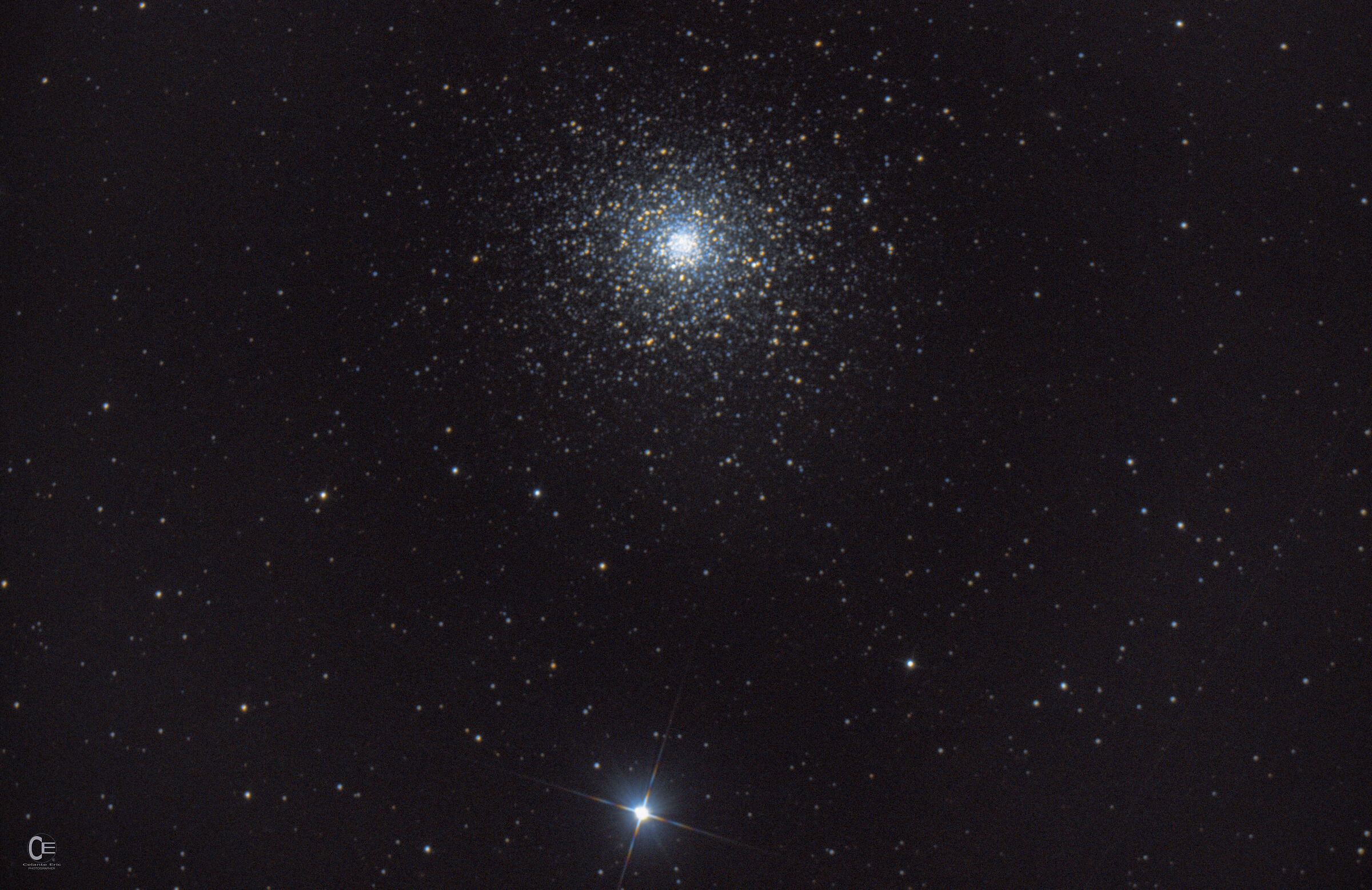 Ammasso globulare nella costellazione del Serpente