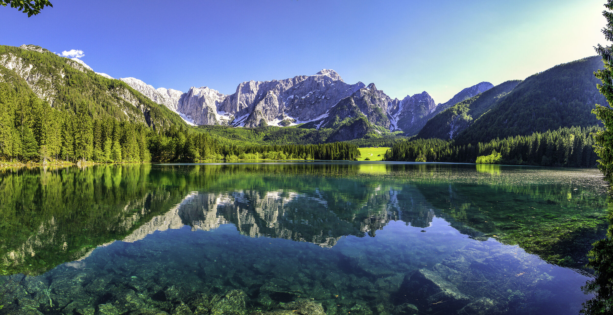 Lago superiore di Fusine