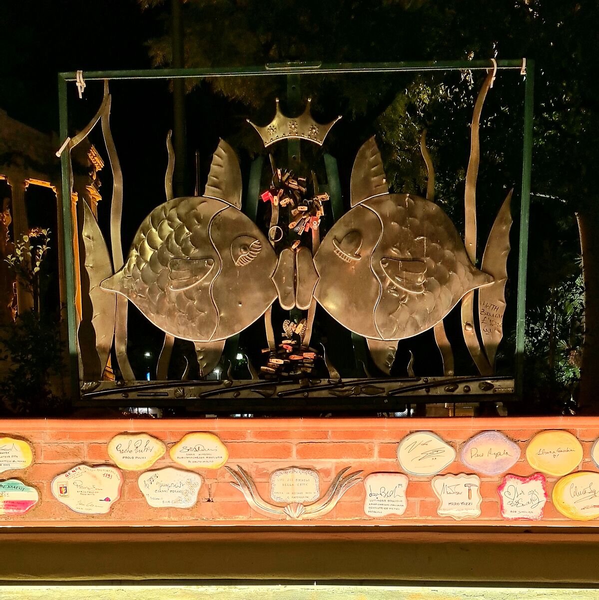 Alassio - muretto degli innamorati