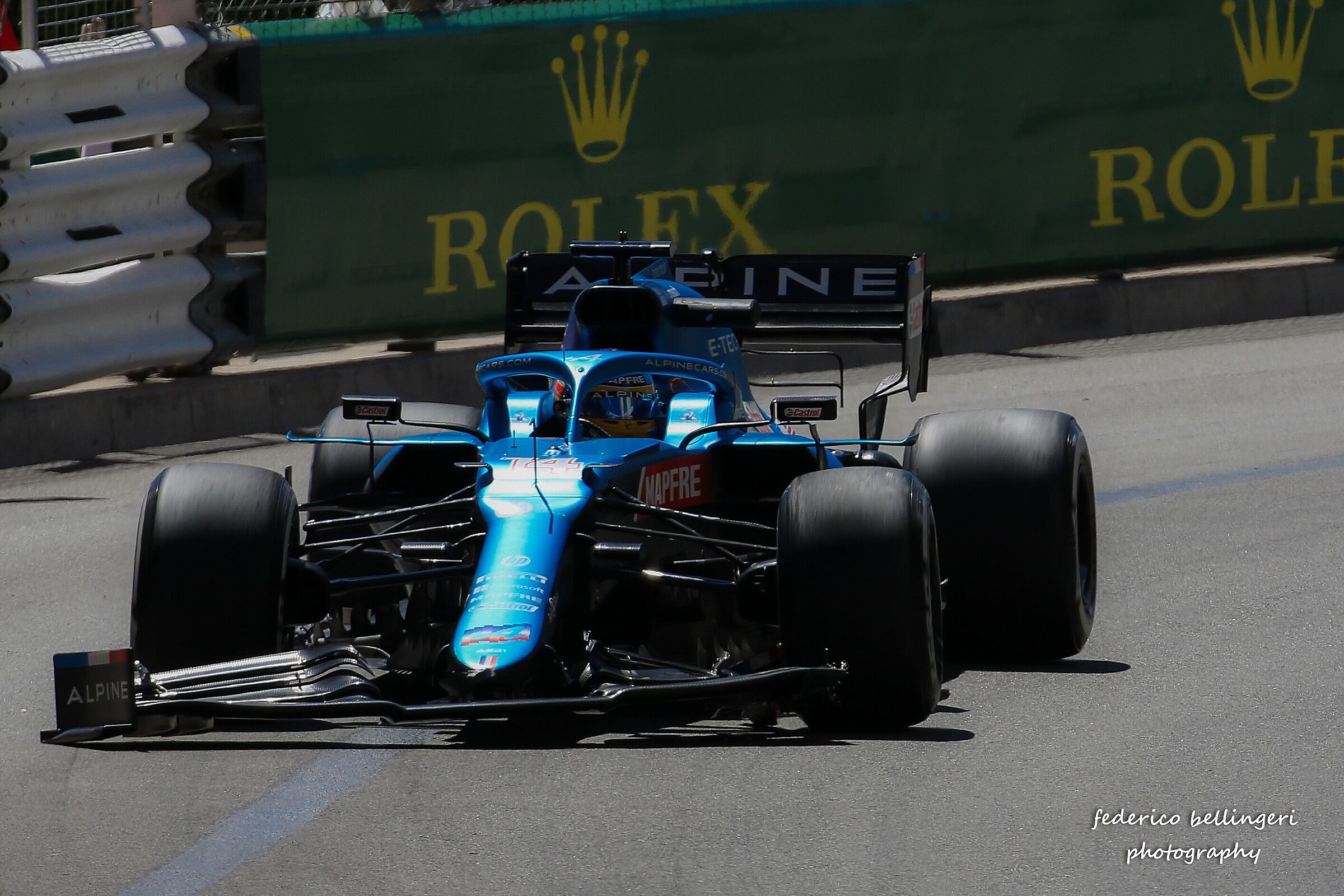 Alonso... con poco "baffo"...