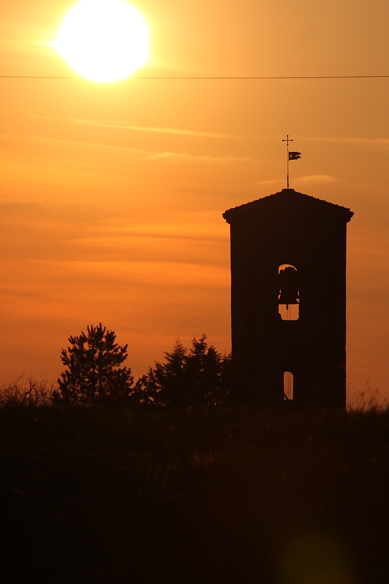 Tramonto sul campanile