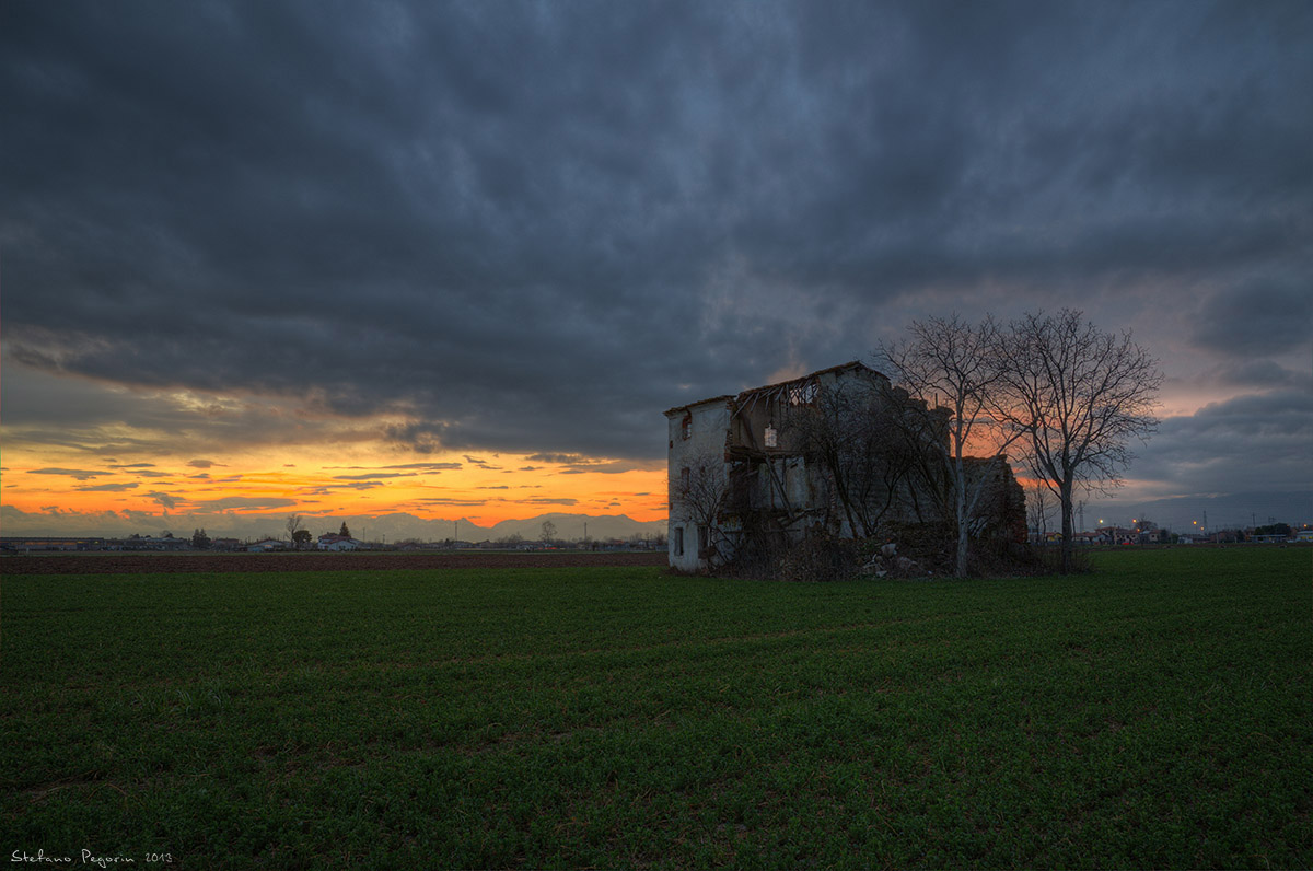 Tramonto in Campagna