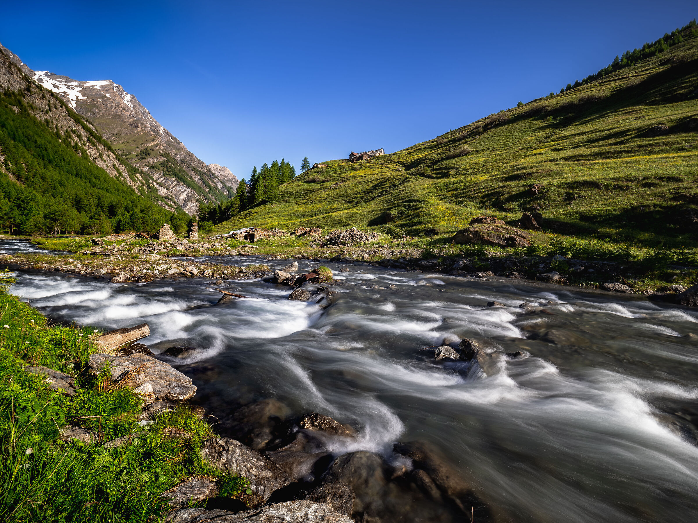 Torrente in Valle Argentera