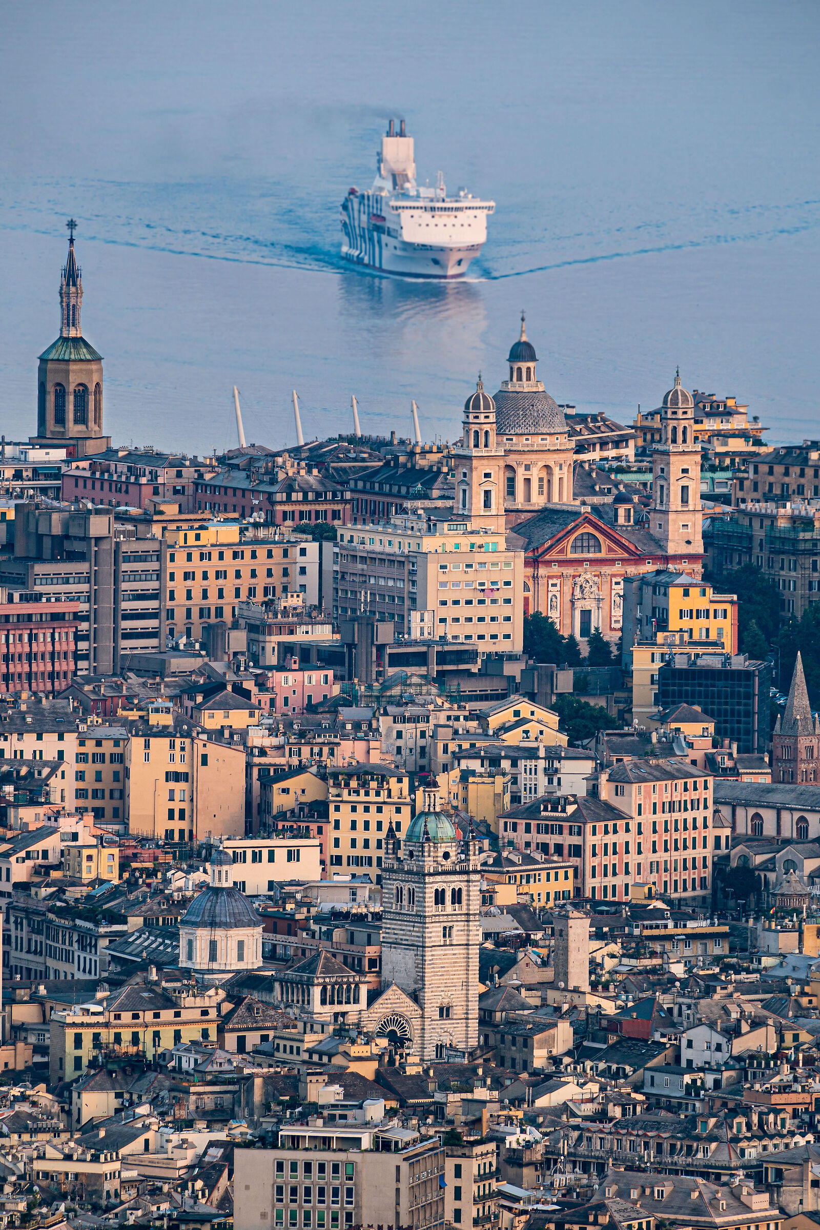 on a collision course...