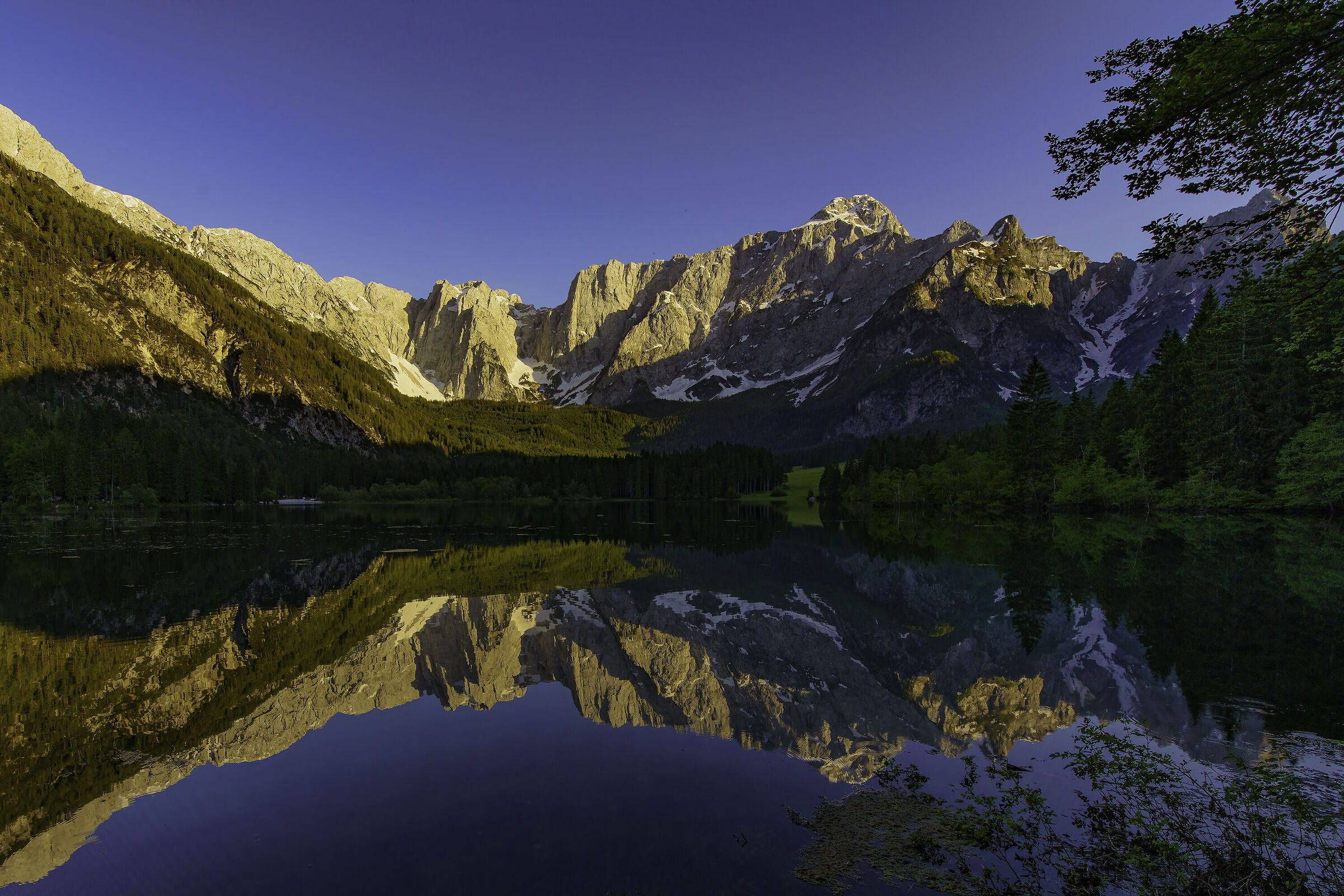 Lago superiore di Fusine