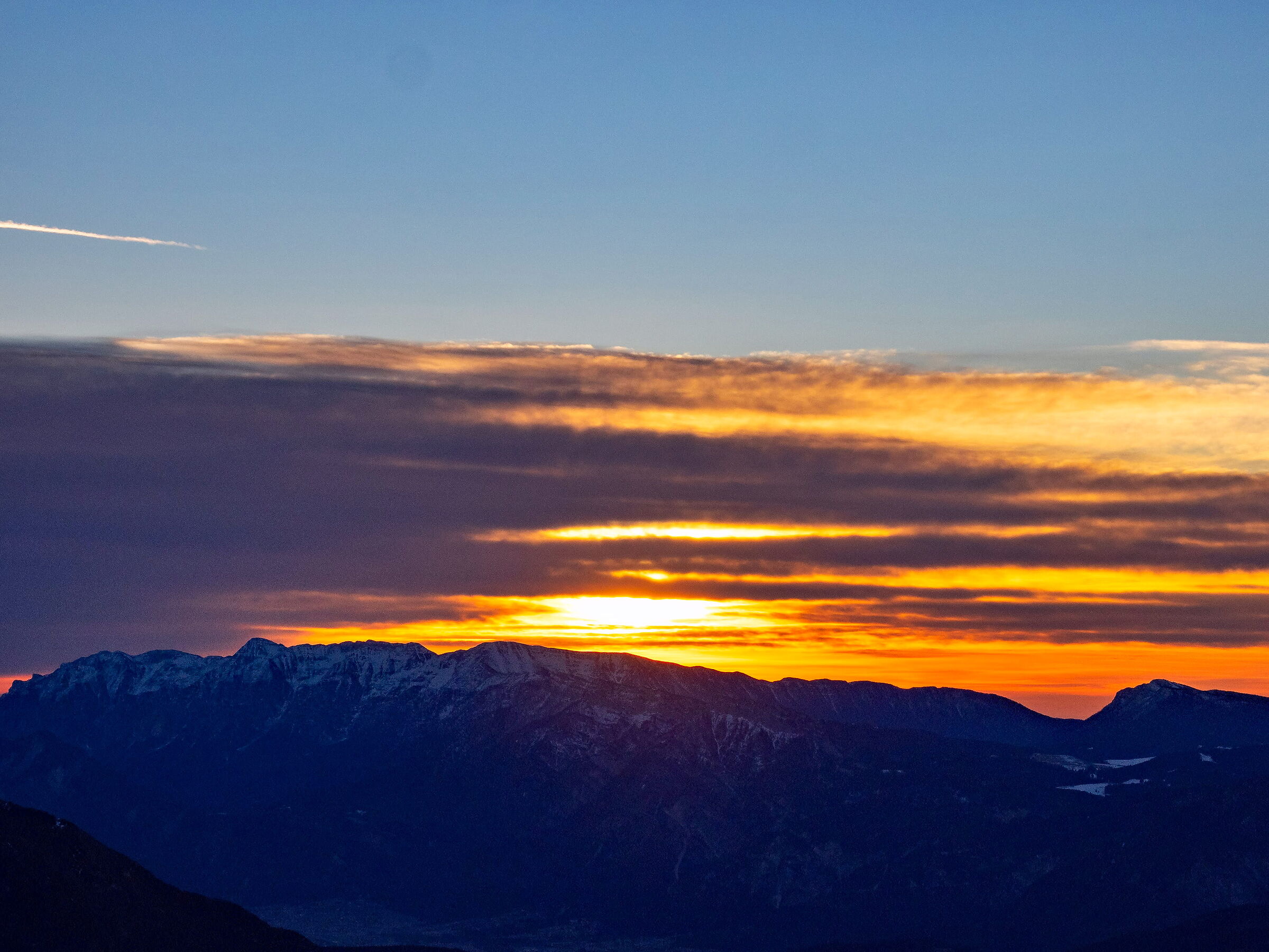 Sunrise over the Palon