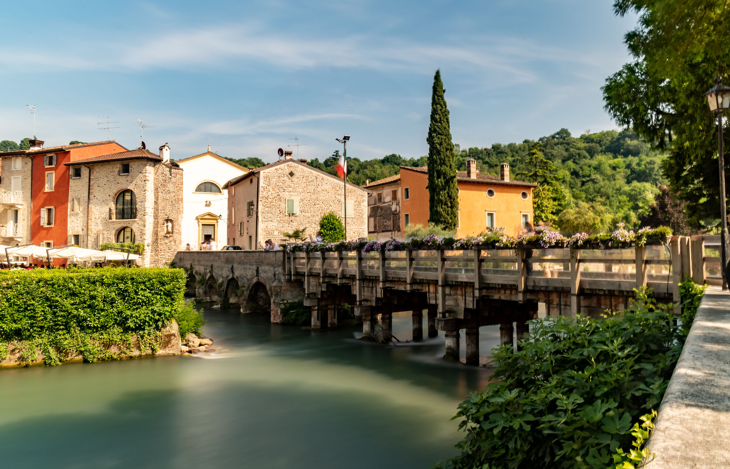 Valeggio sul Mincio - Detail of the bridge