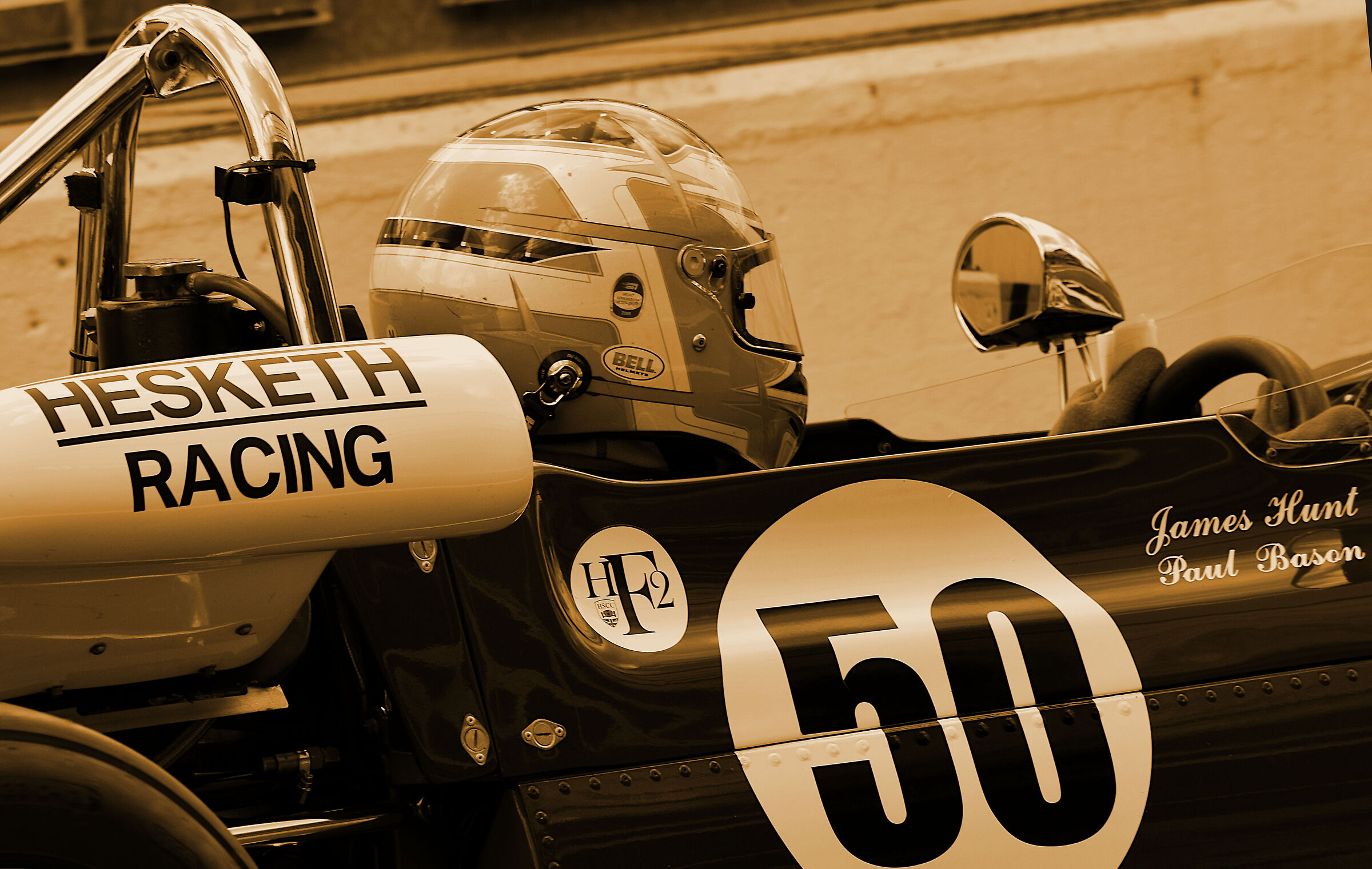 James Hunt F2 historic