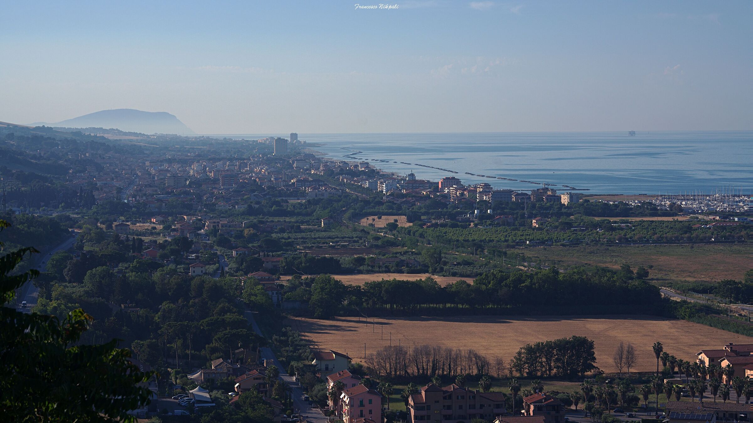 Adriatic Coast and Mount Conero