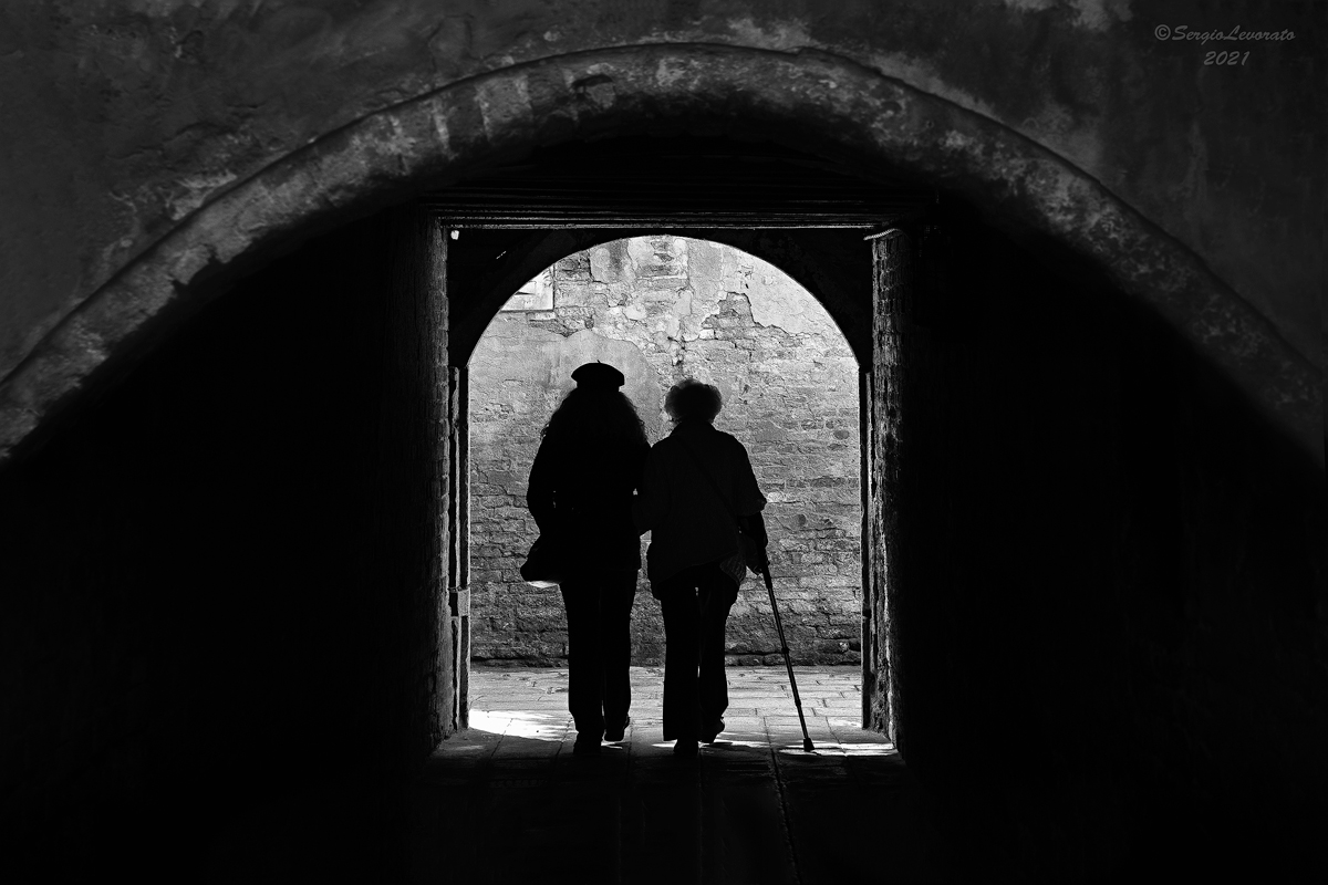 At the end of the tunnel