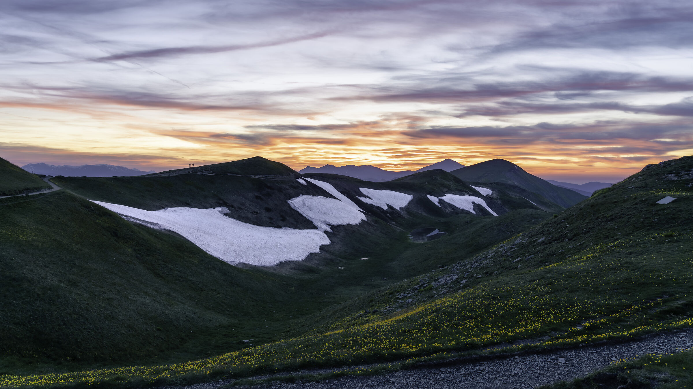 appennino tosco emiliano al tramonto 3