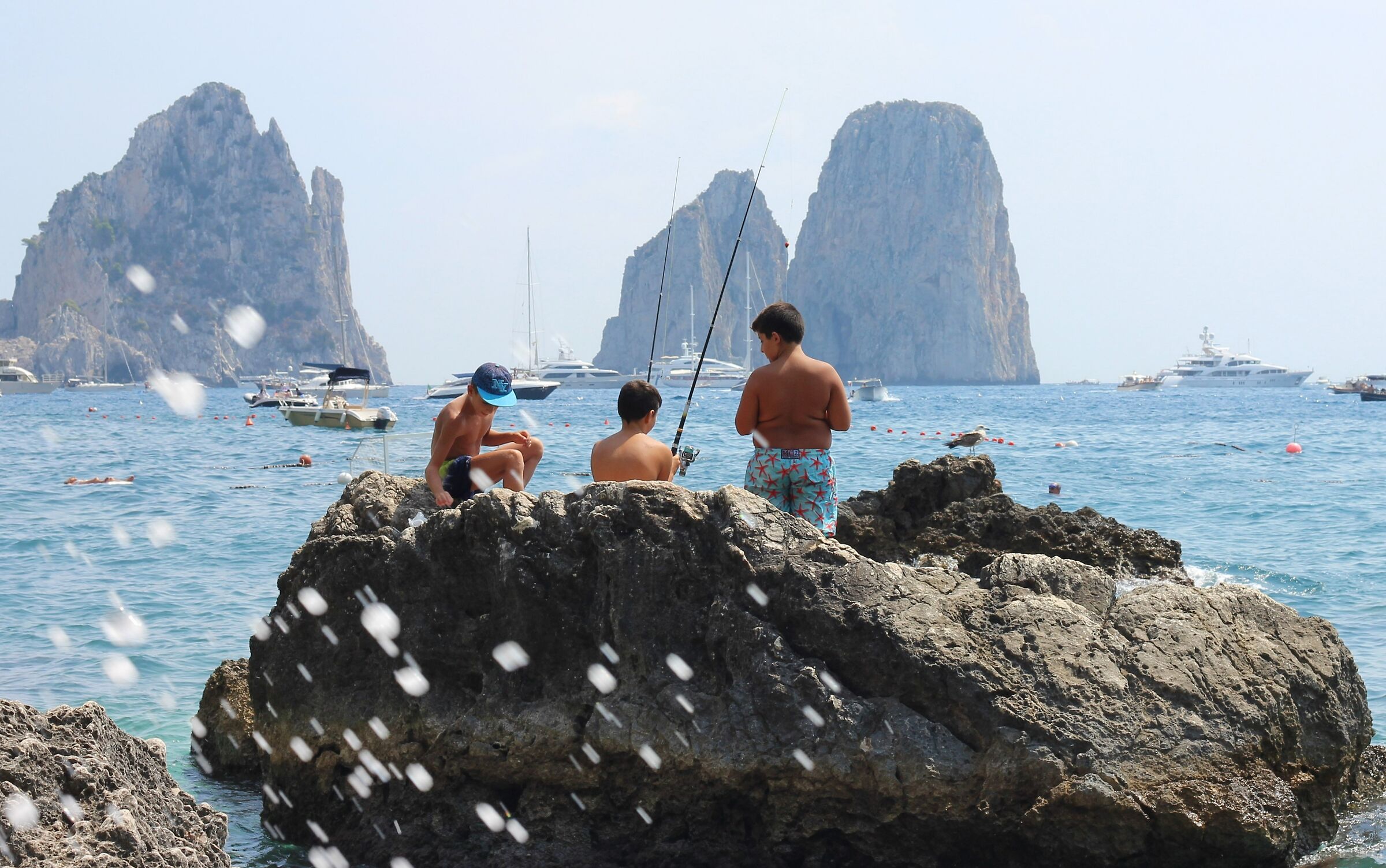 capri - young fishermen