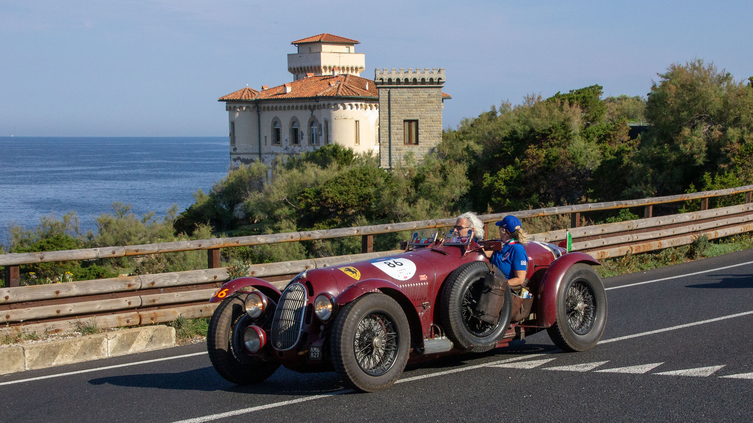 1000 MILES 2021 - ALFA ROMEO 8C 2900 BOTTICELLA, 1936