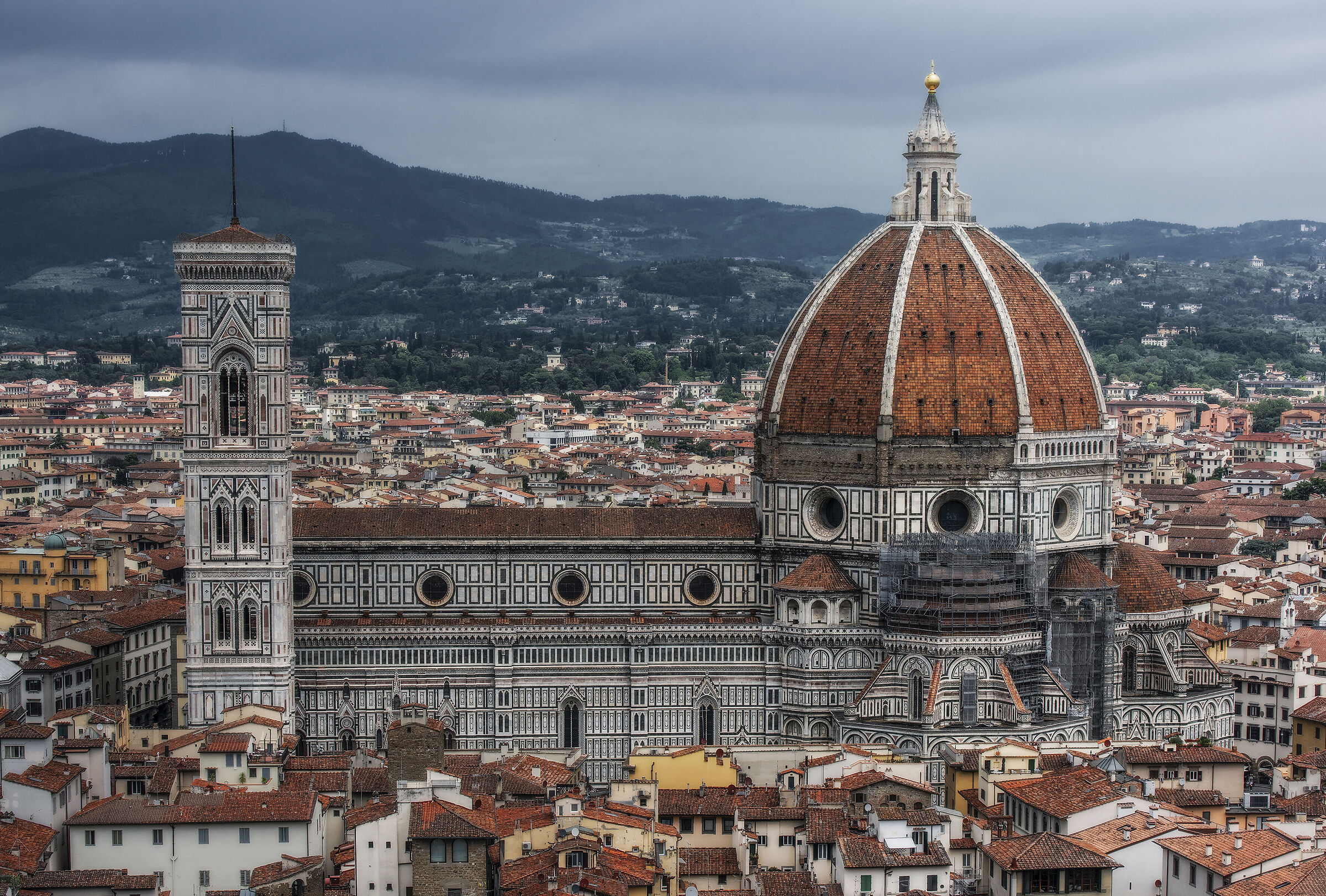 The Cathedral of Florence from the summit of Palazzo Vecchio