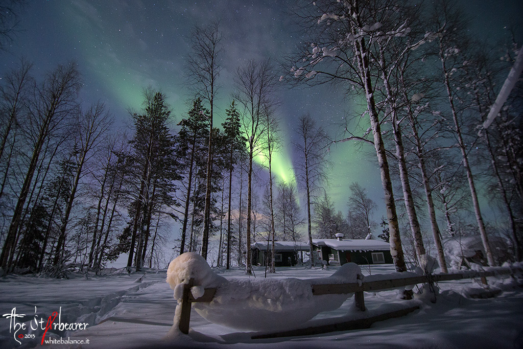 A postcard from Finnish Lapland