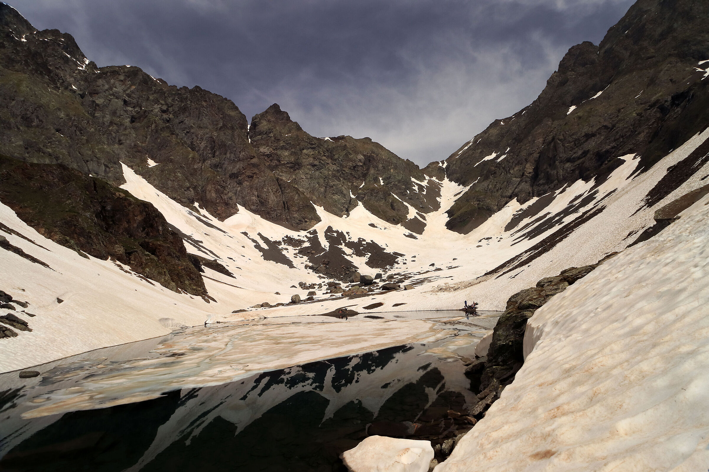 slow thaw at Lake Coca