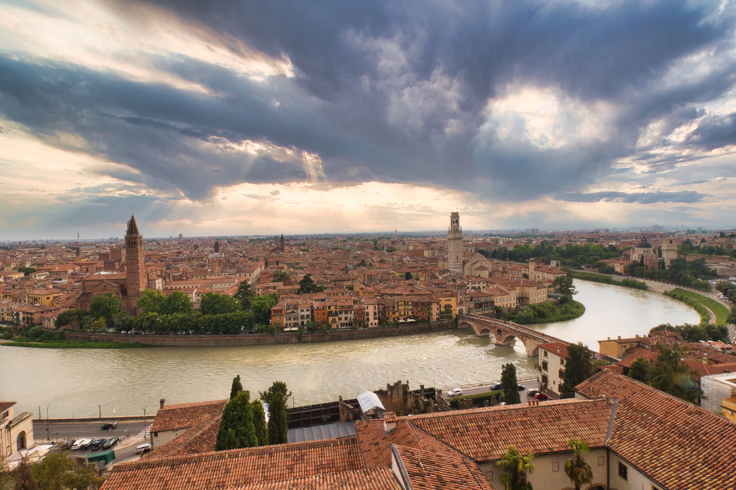 Veduta da Castel San Pietro
