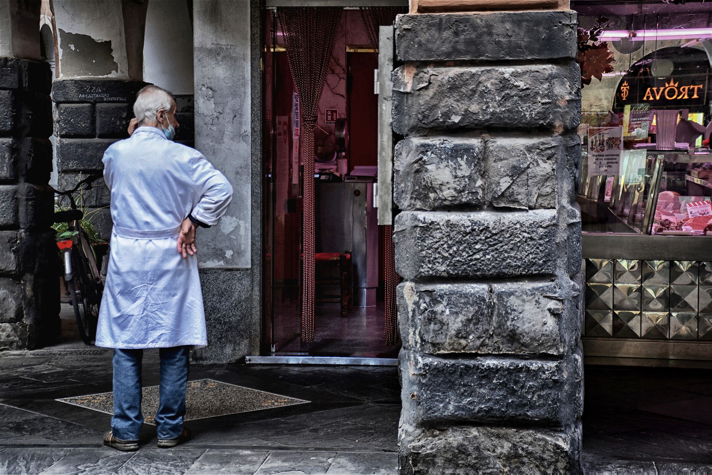 il macellaio   del "Caruggio"