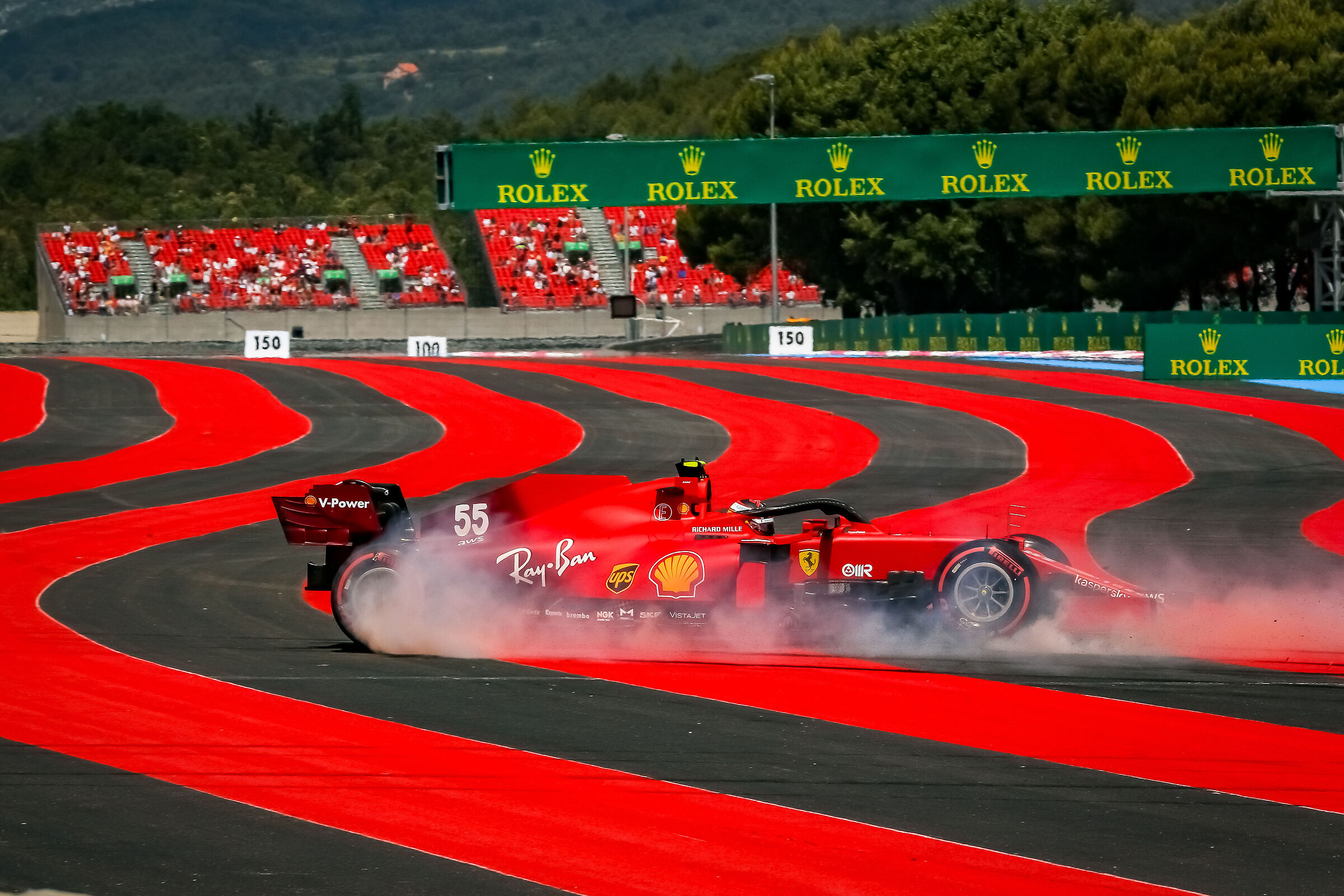 Ferrari N 55 Carlos Sainz see red