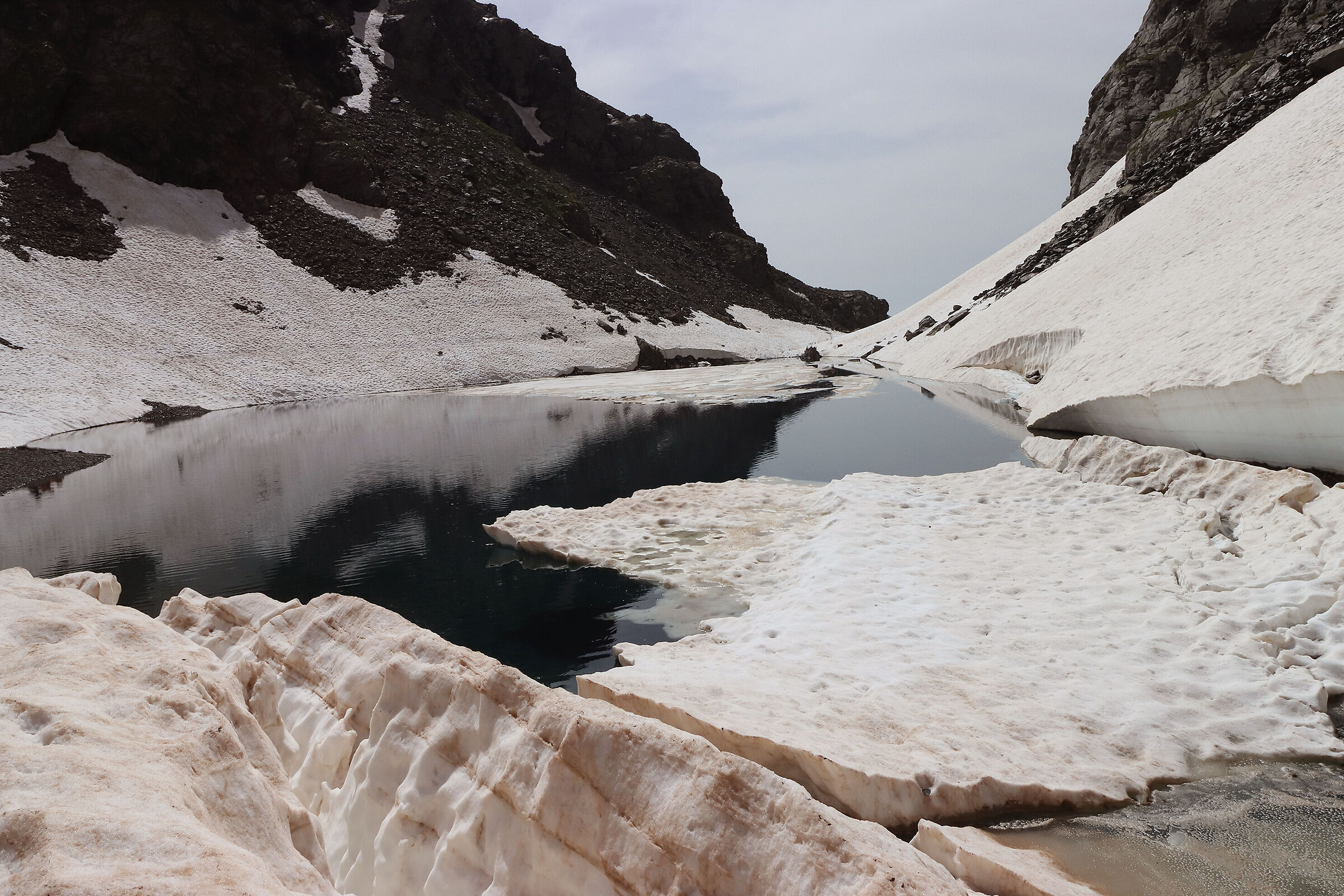 slow thaw at Lake Coca