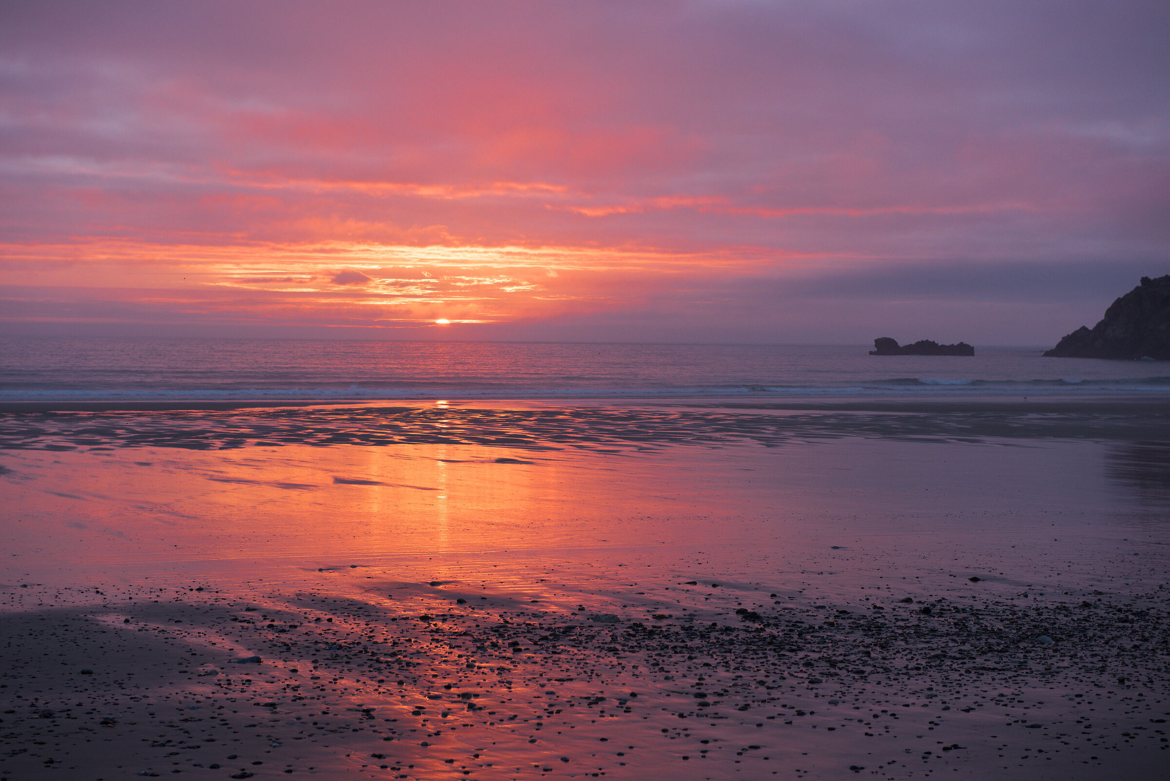 Tramonto alla baia dei trapassati