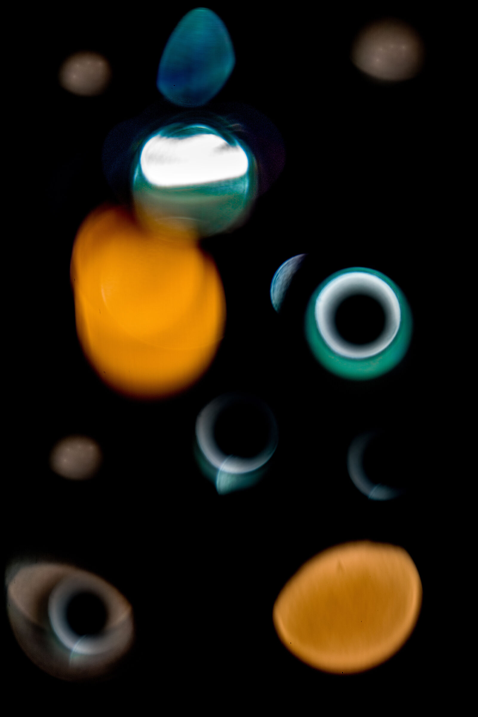 La luce di una candela.