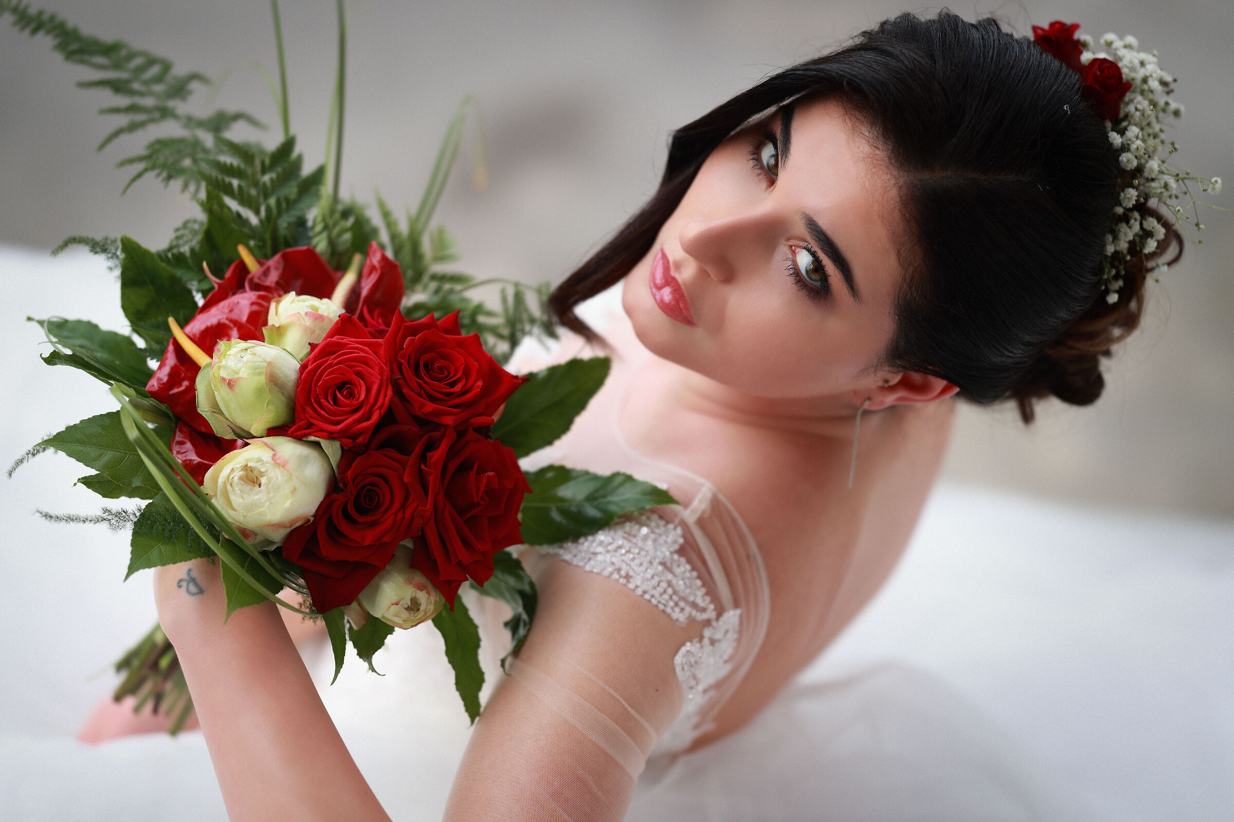 "I Romani International" Trucco e parrucco sposi