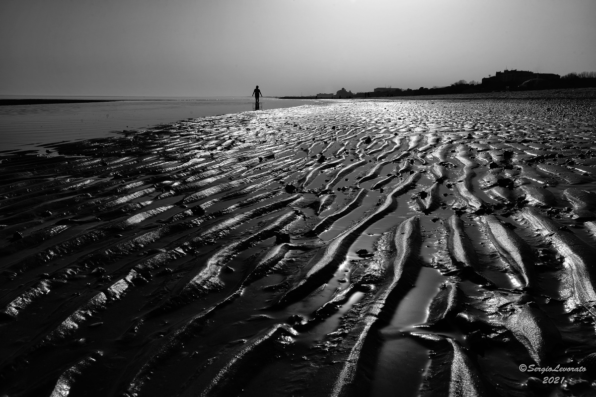 low tide