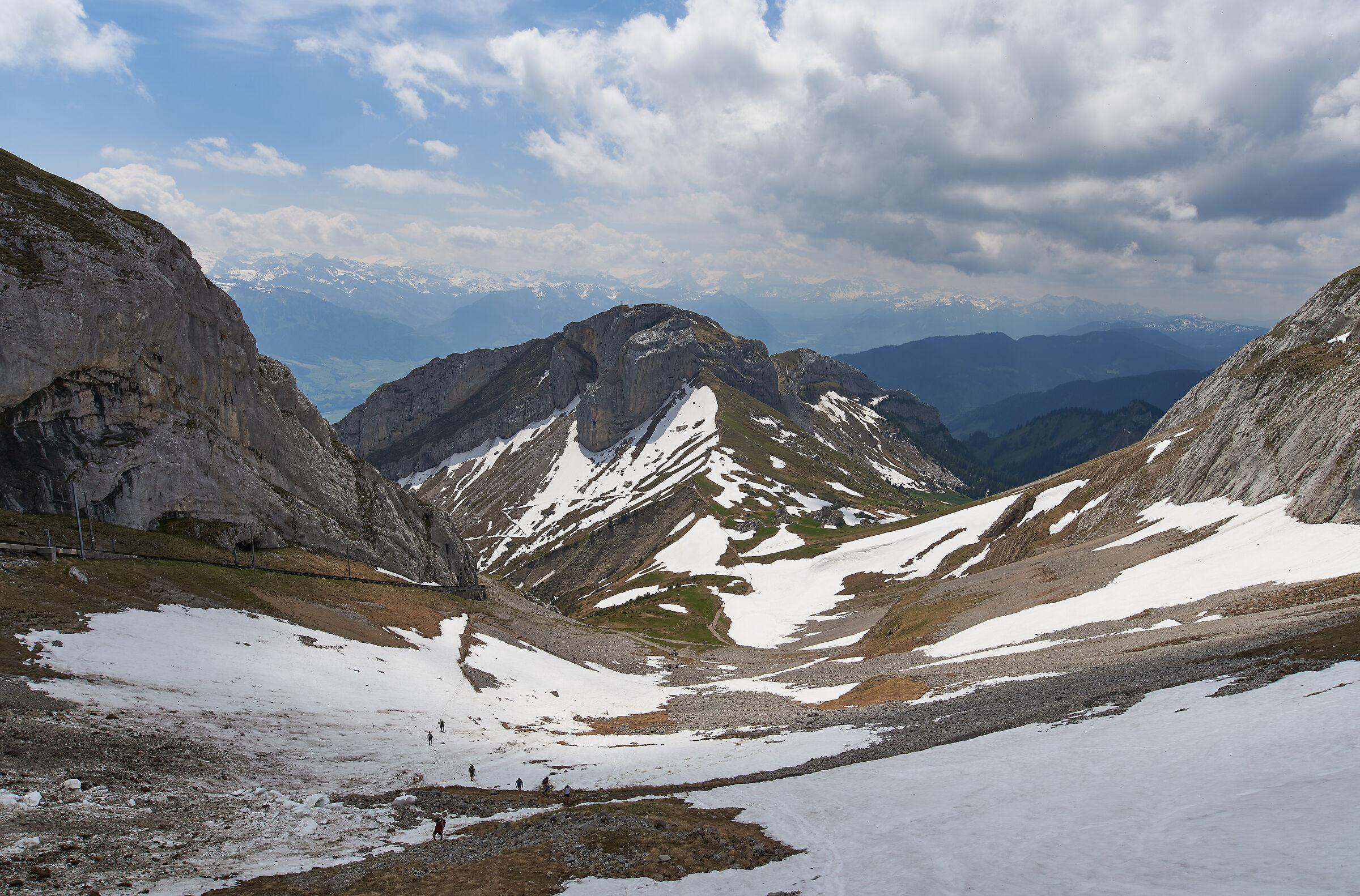 Quasi arrivati in cima!!