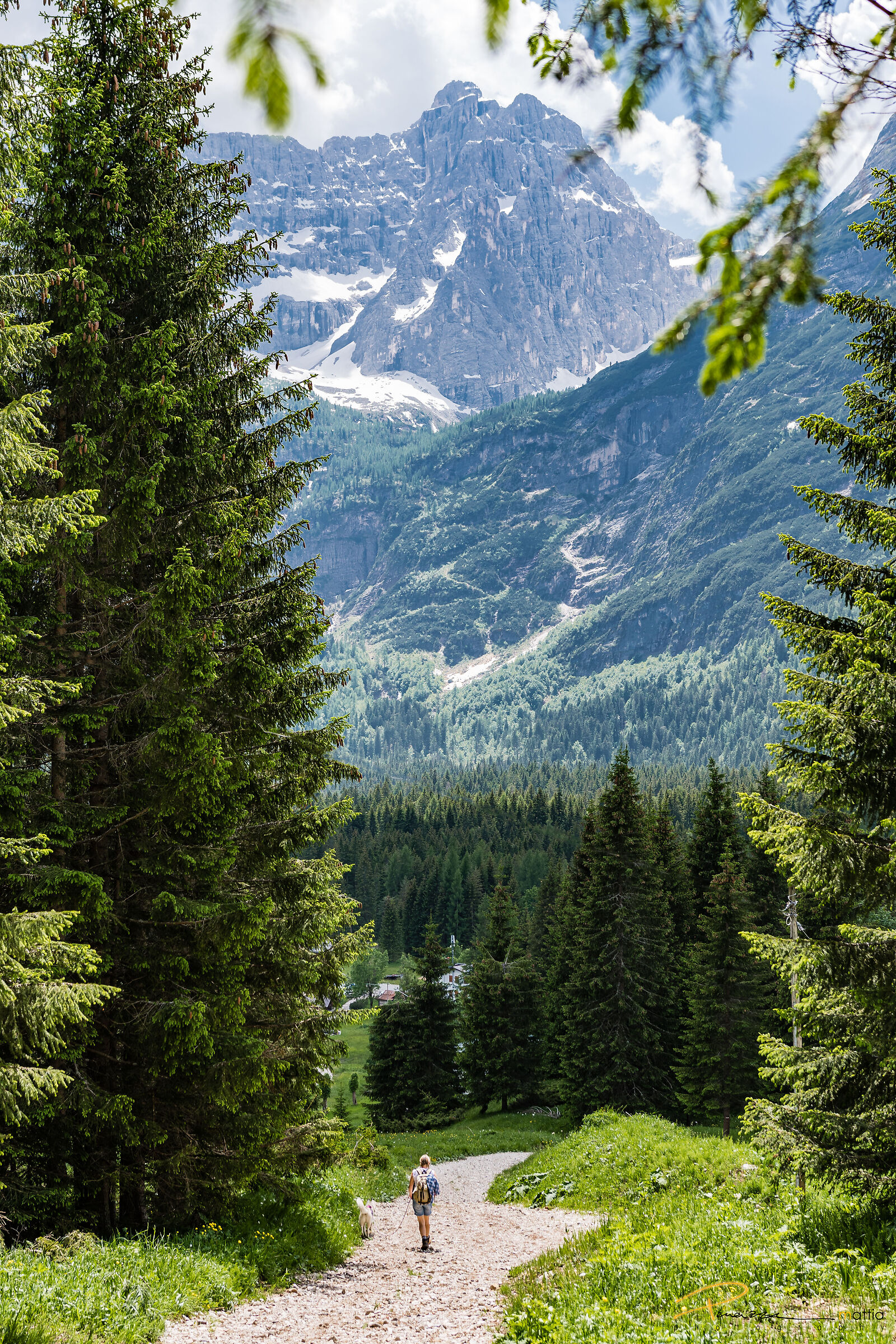 Giulia, Nora e le Dolomiti